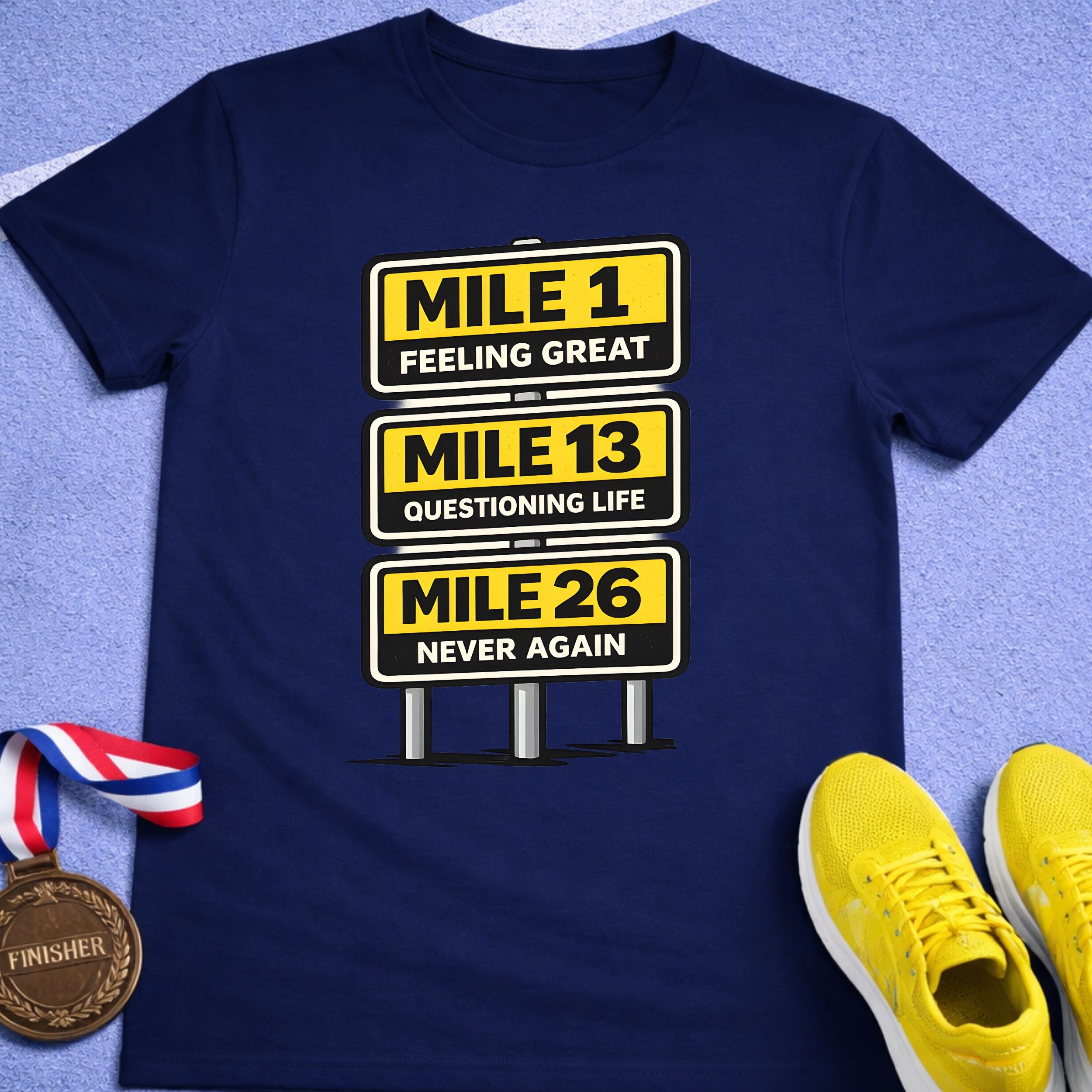 Marathon Mile Marker T-Shirt