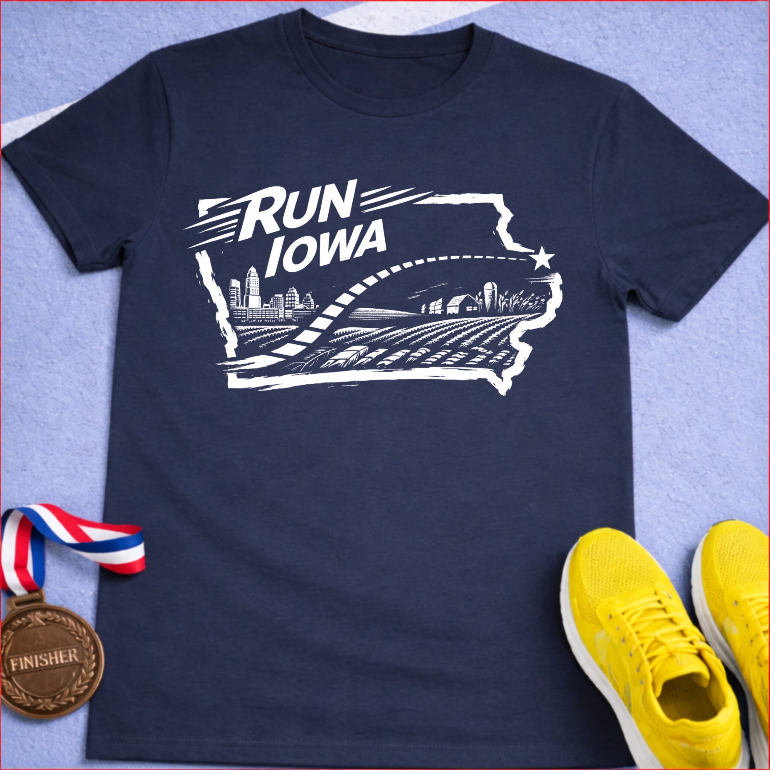 Run Iowa T-Shirt