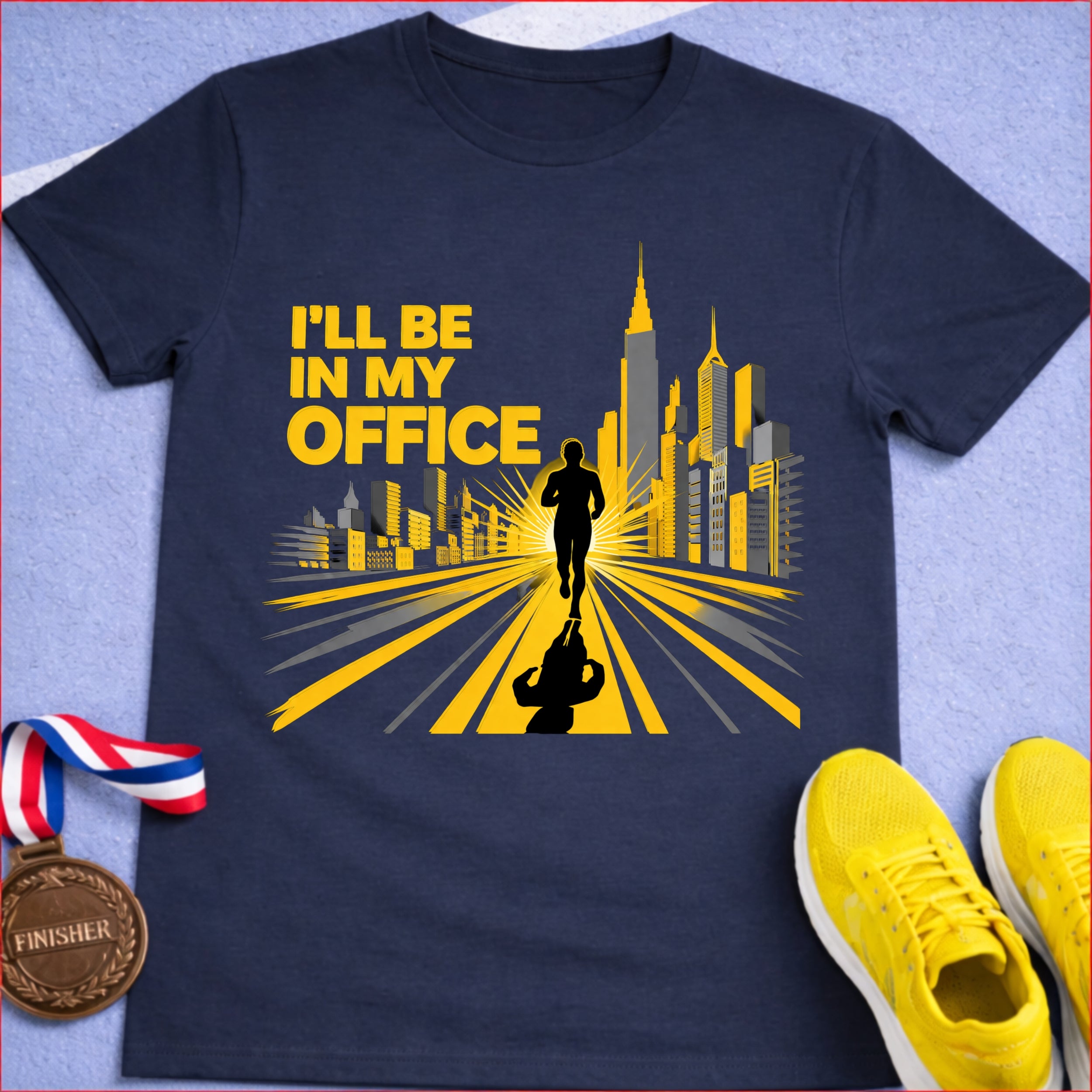 I'll Be In My Office Skyline T-Shirt