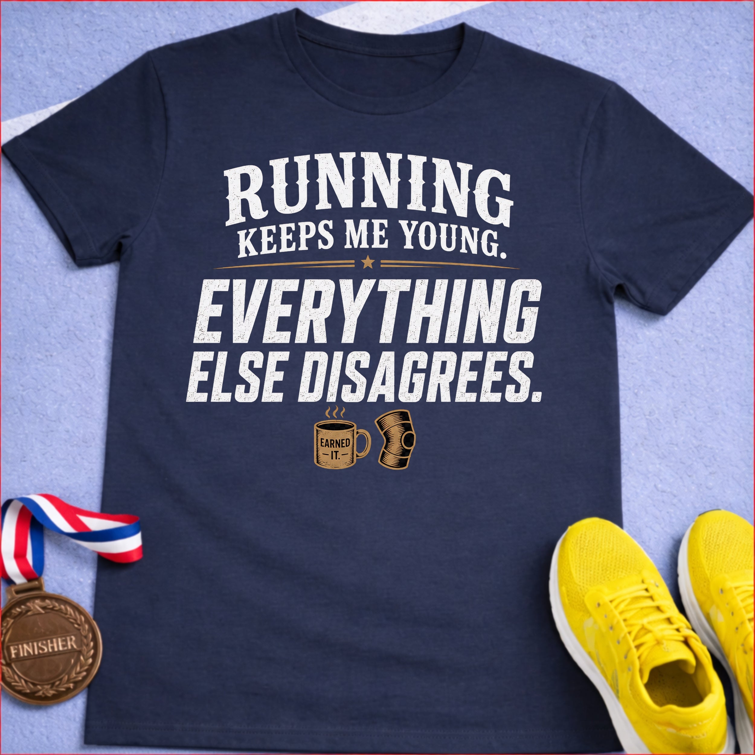 Running Keeps Me Young T-Shirt