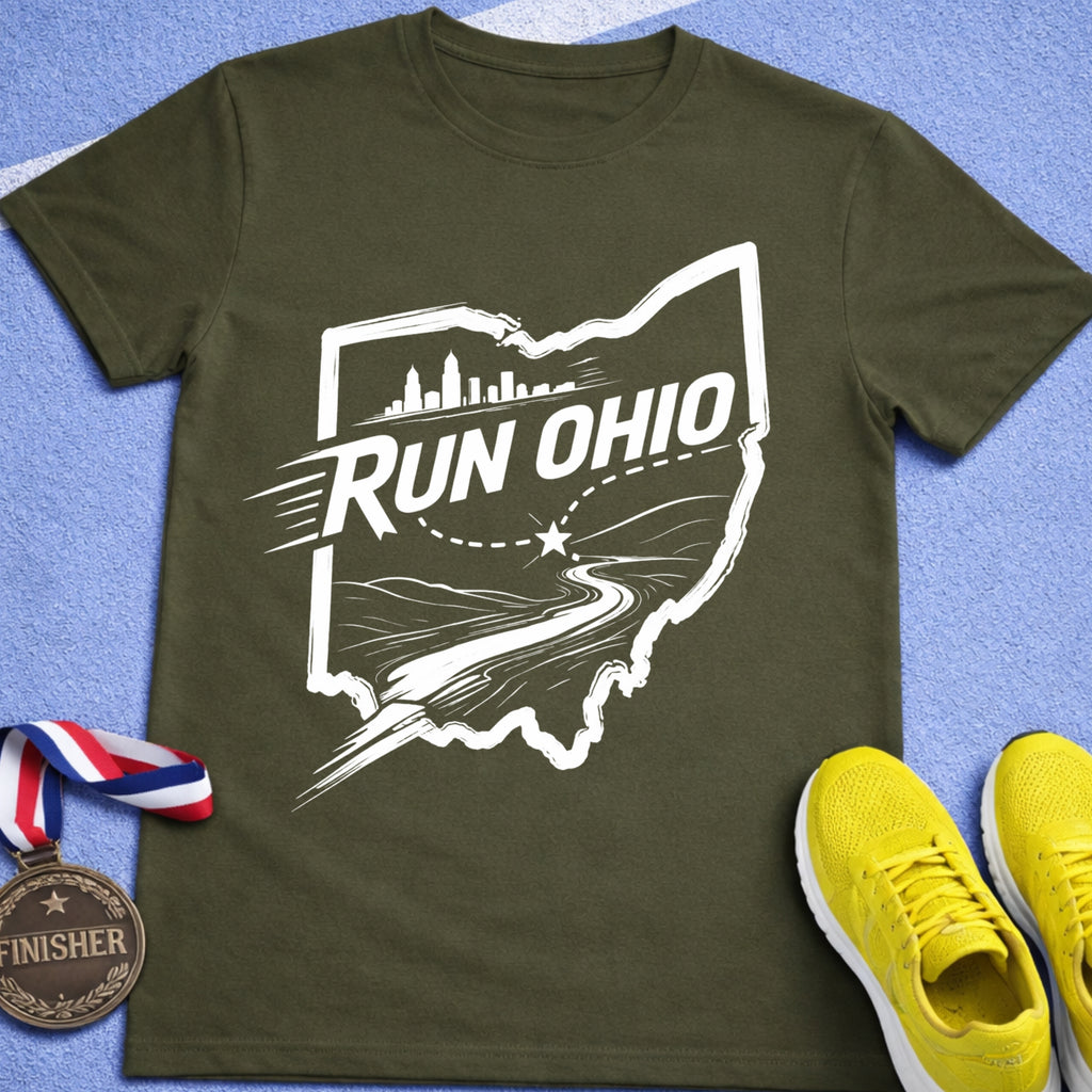 Run Ohio T-Shirt
