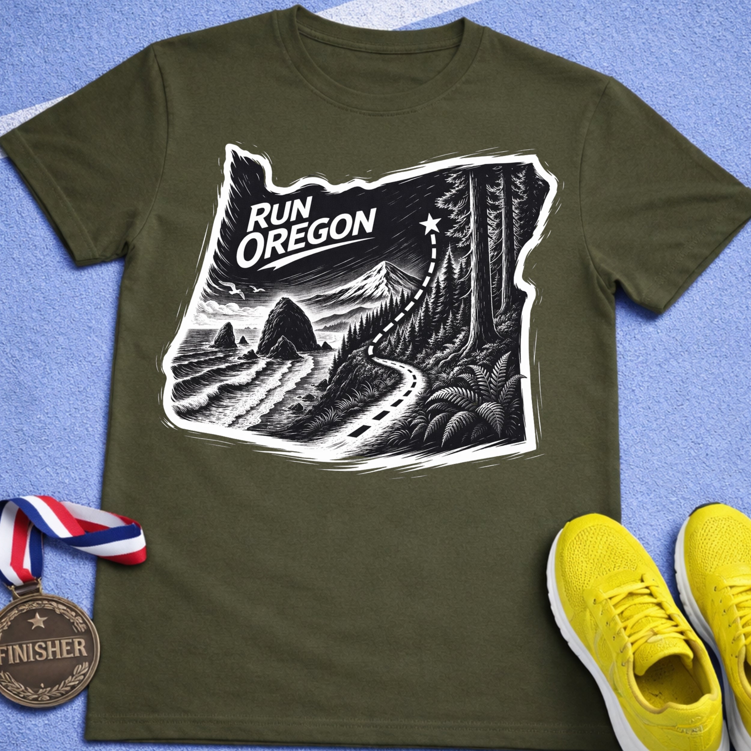 Run Oregon T-Shirt