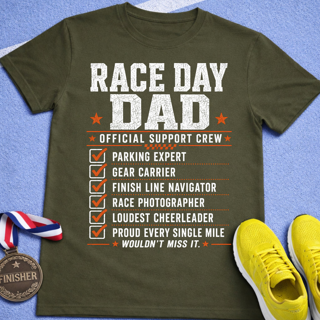 Race Day Dad T-Shirt