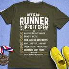 Runner Support Crew T-Shirt