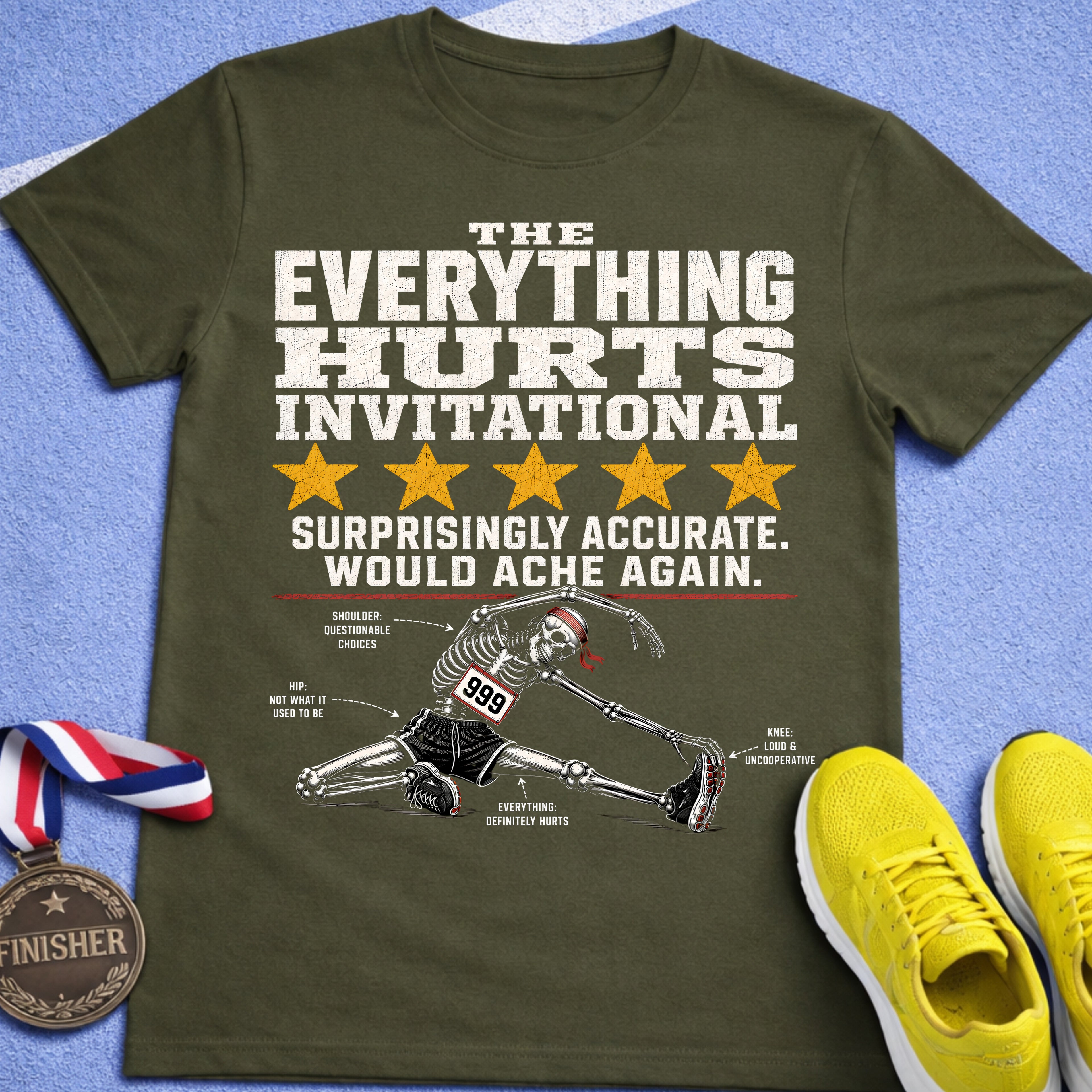 Everything Hurts Invitational T-Shirt