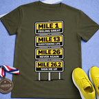 Marathon Mile Marker 26.2 T-Shirt