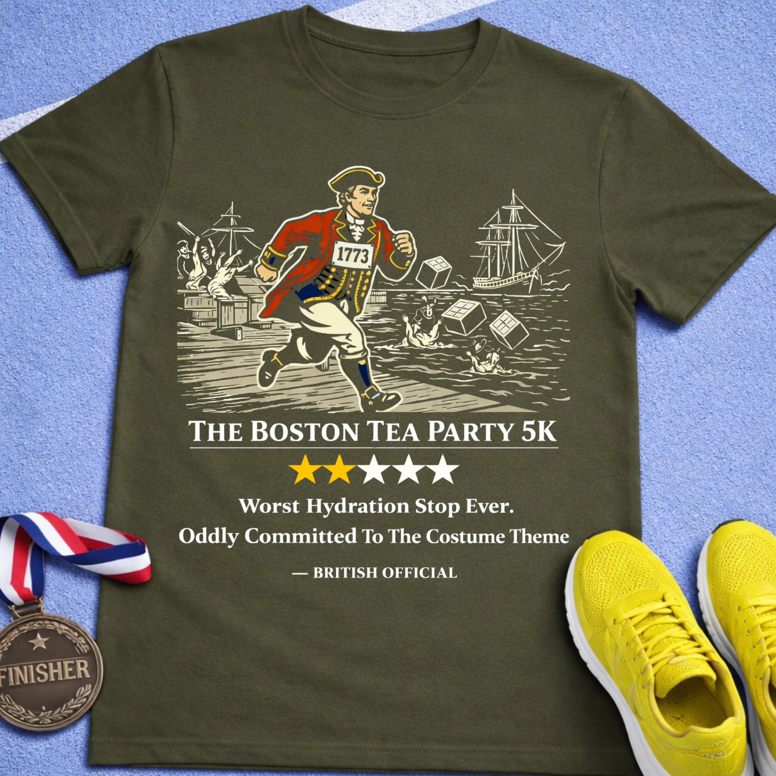 Boston Tea Party 5K T-Shirt