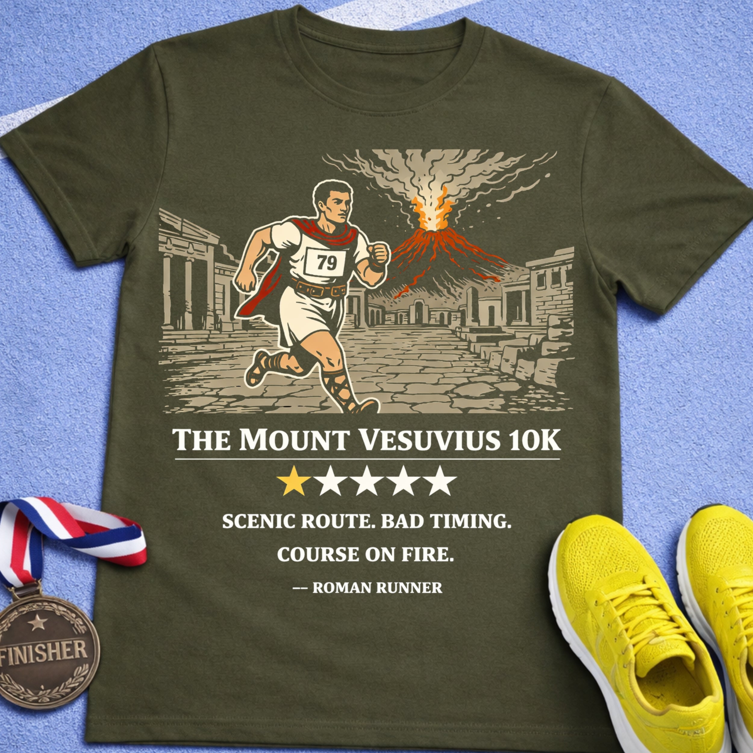 Mount Vesuvius 10K T-Shirt