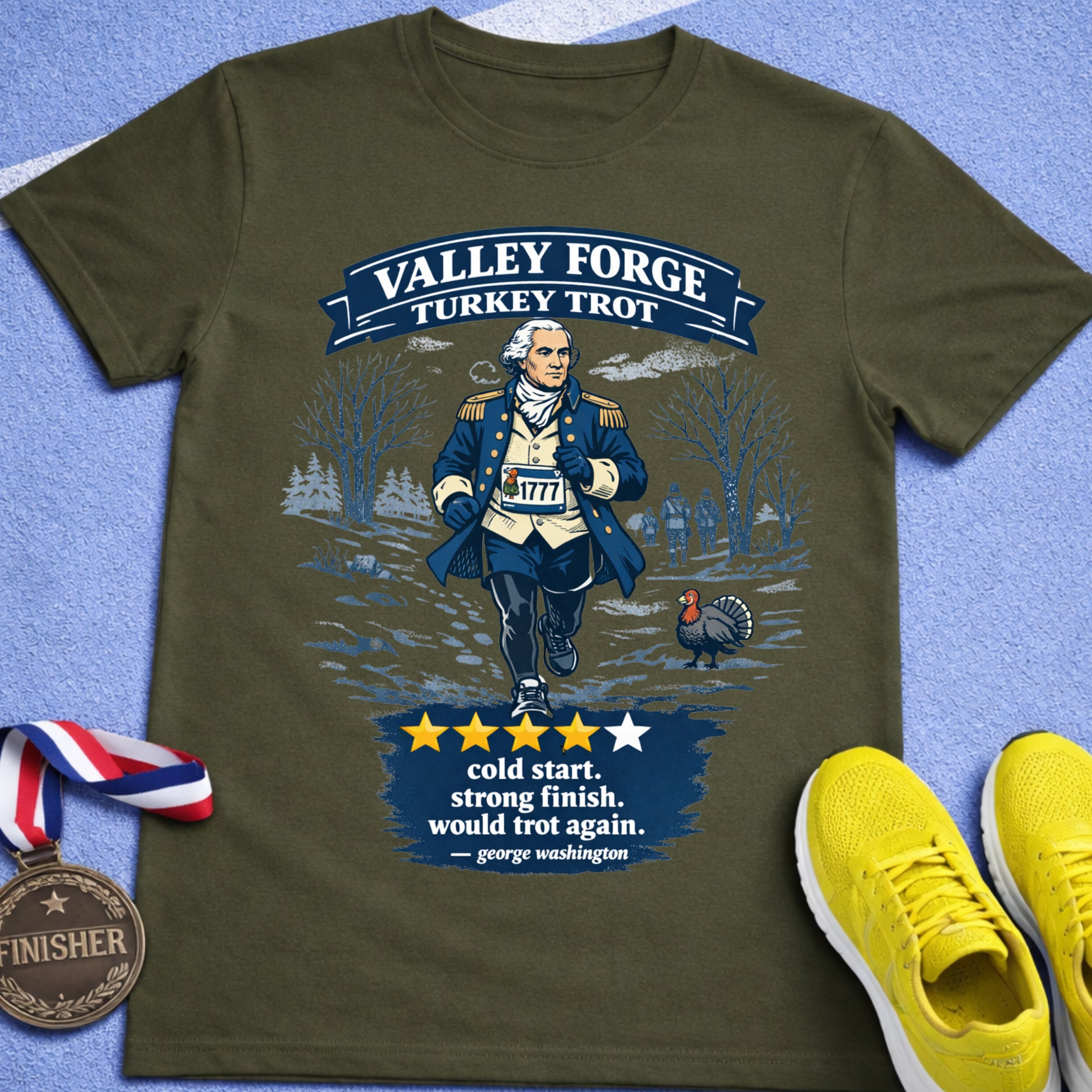 Valley Forge Turkey Trot T-Shirt