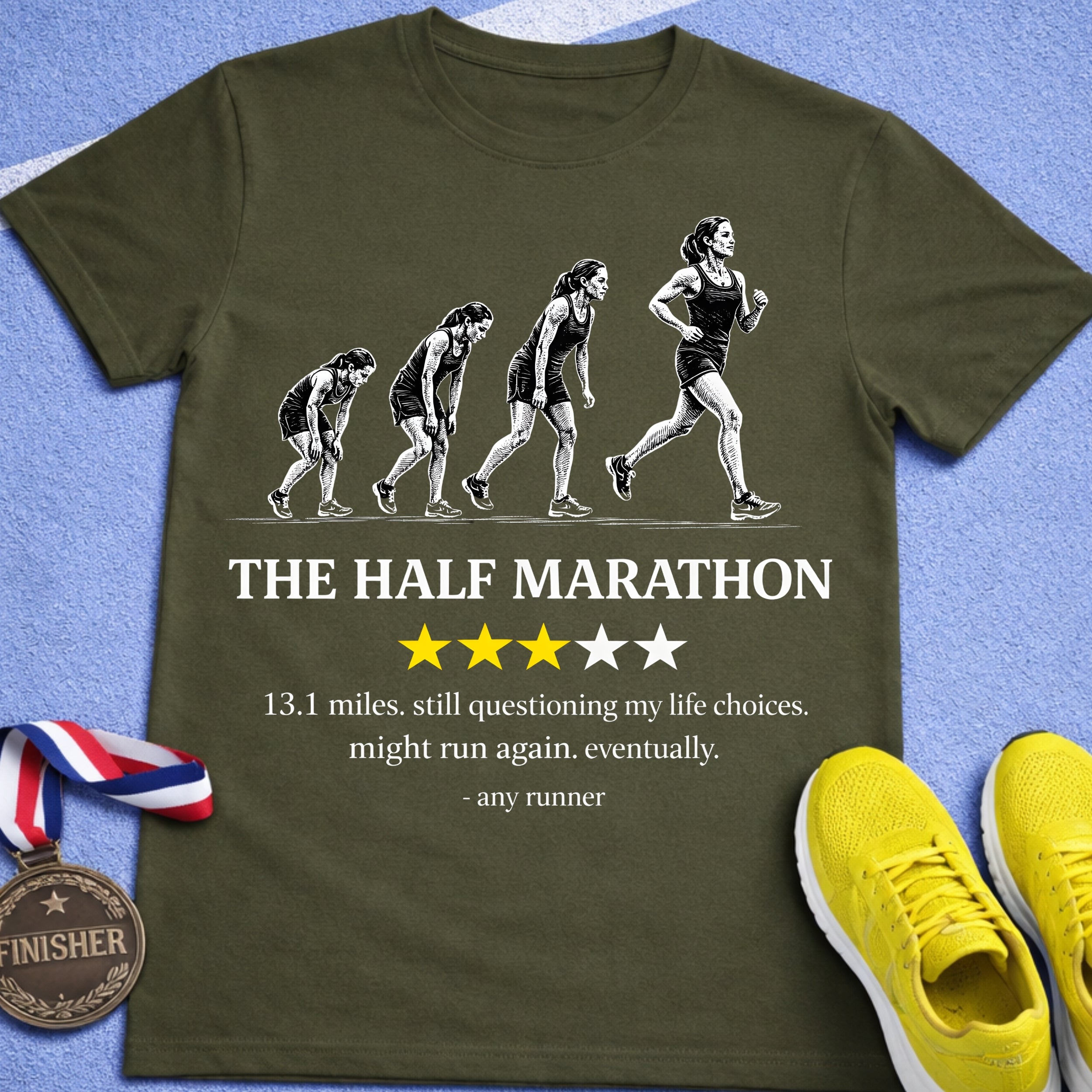Half Marathon Review T-Shirt