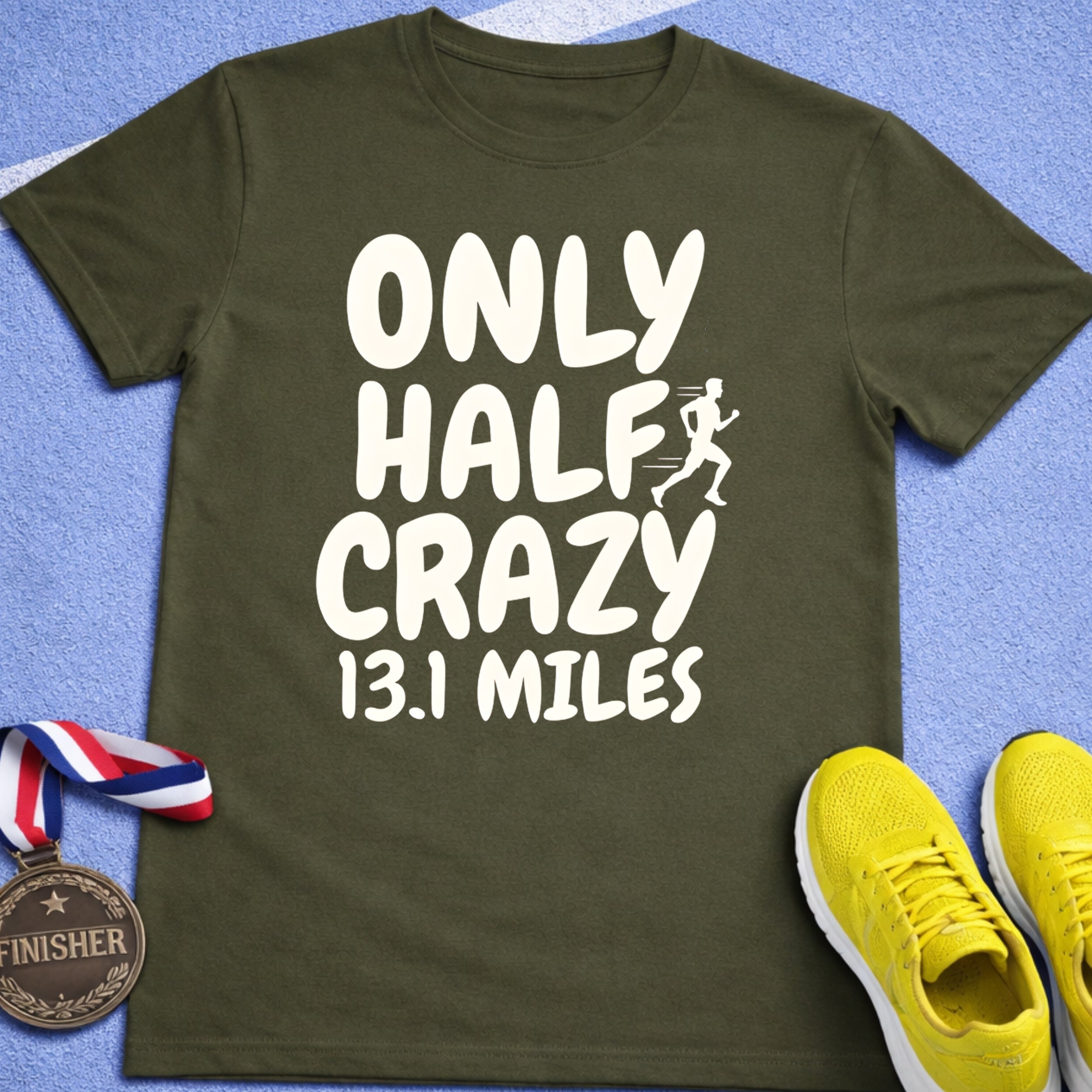 Only Half Crazy T-Shirt