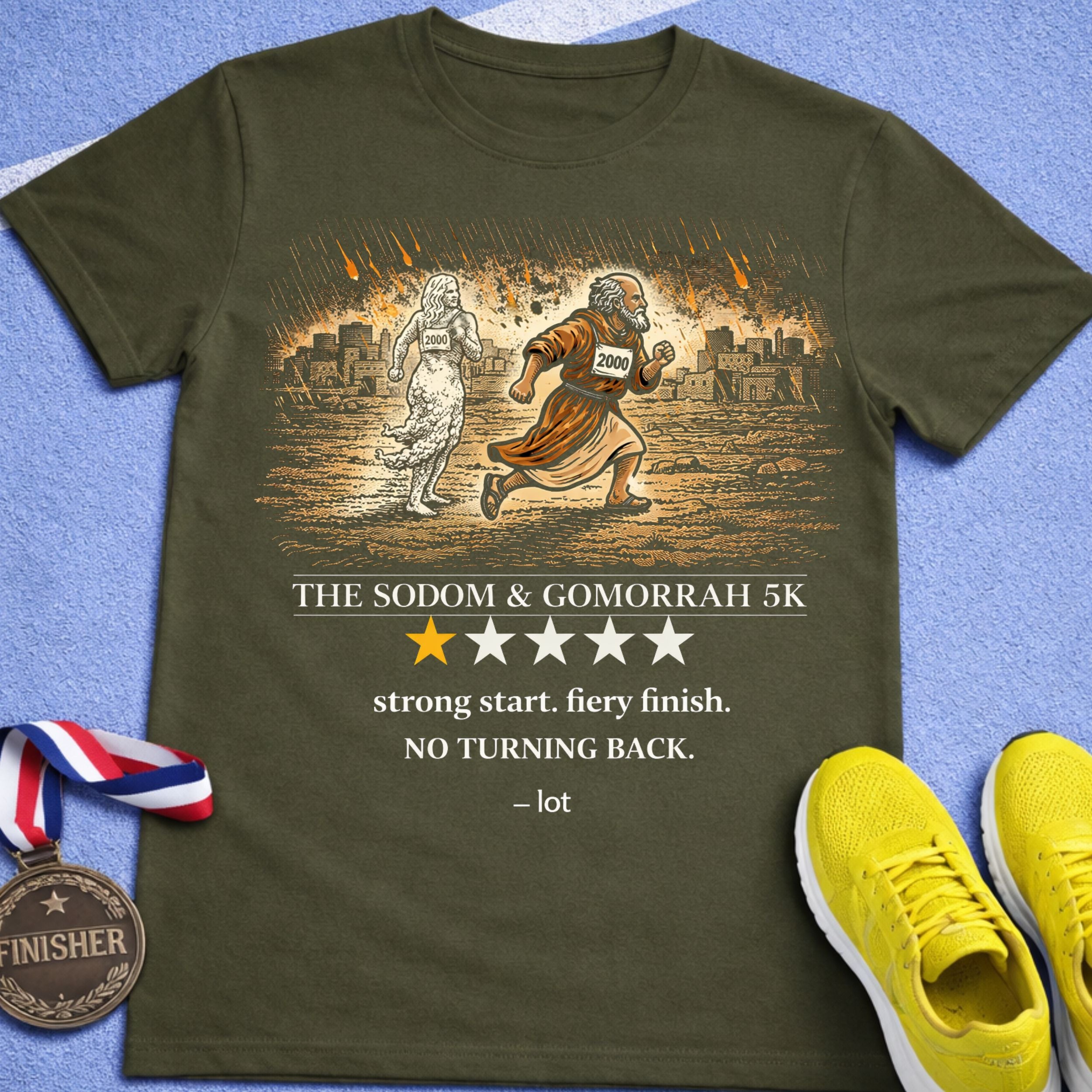Sodom and Gomorrah 5K T-Shirt