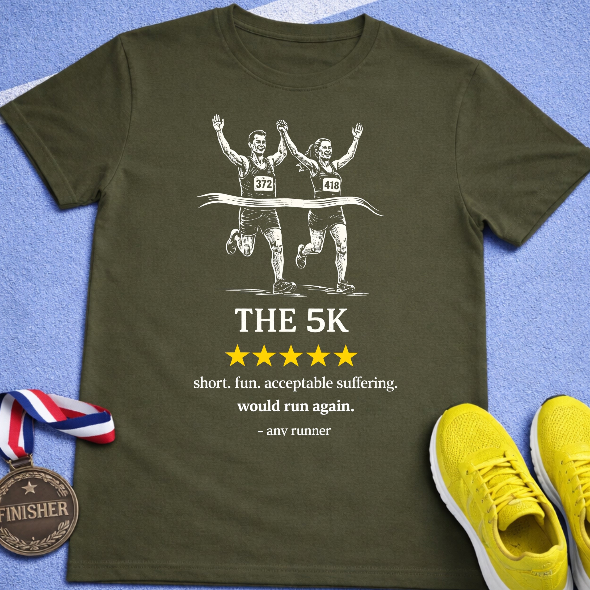 5K Review T-Shirt