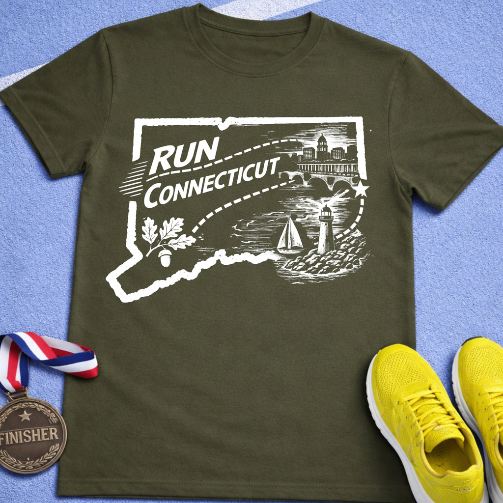 Run Connecticut T-Shirt