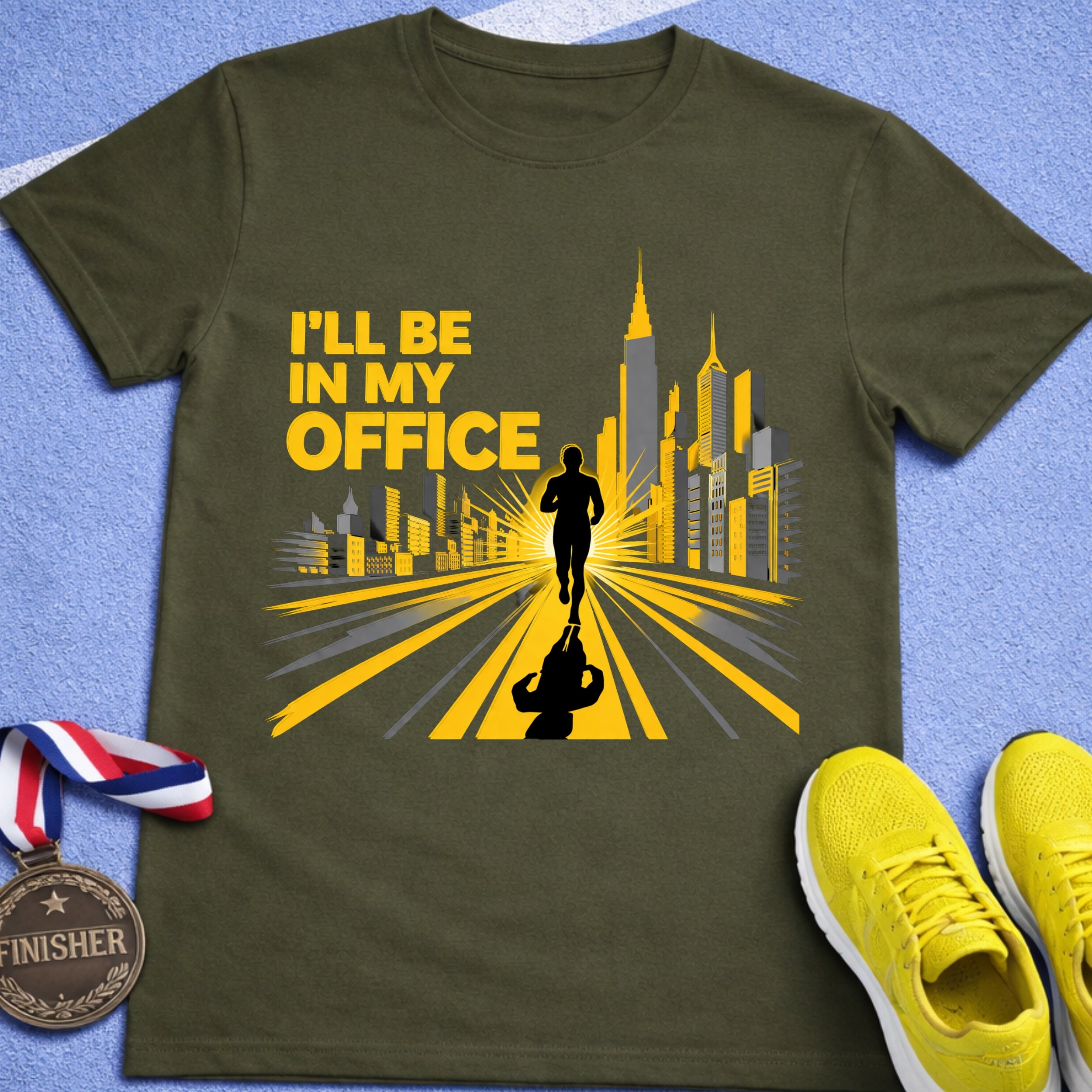 I'll Be In My Office Skyline T-Shirt