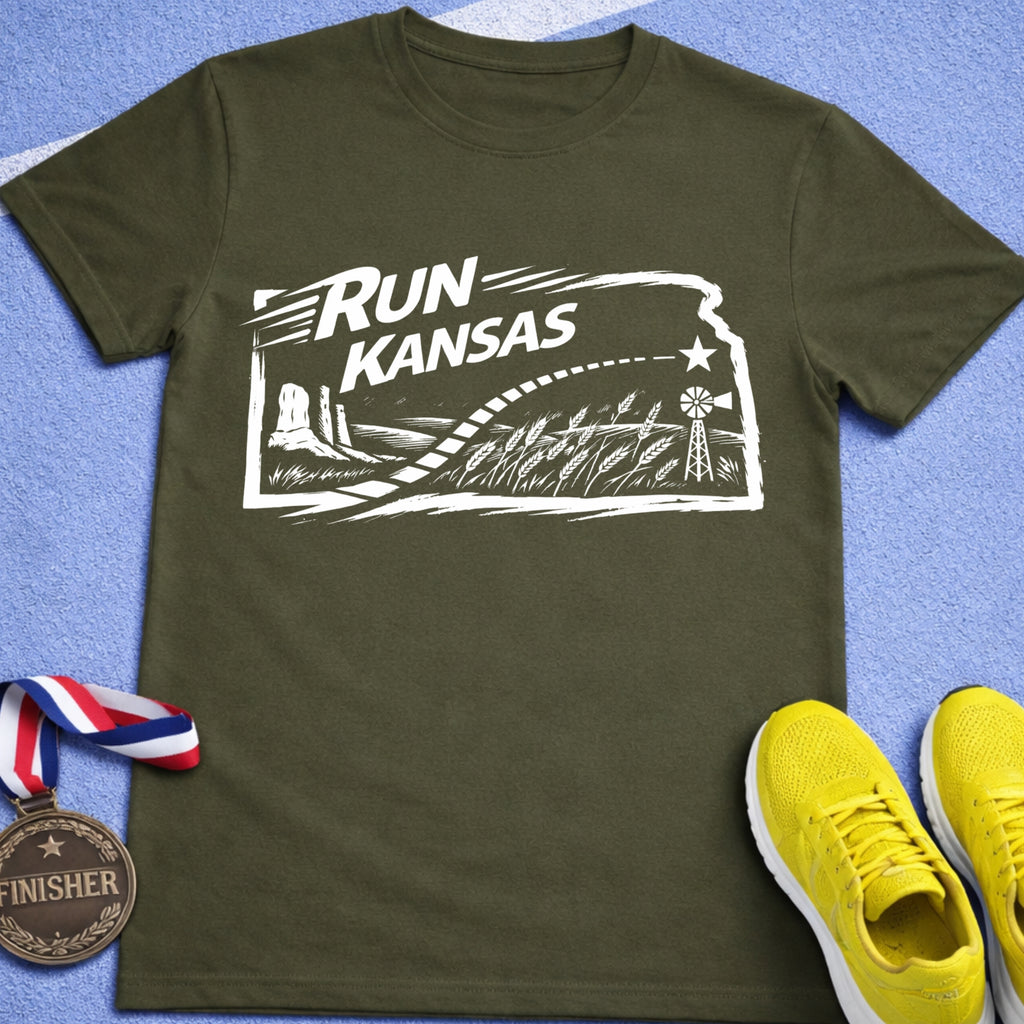 Run Kansas T-Shirt