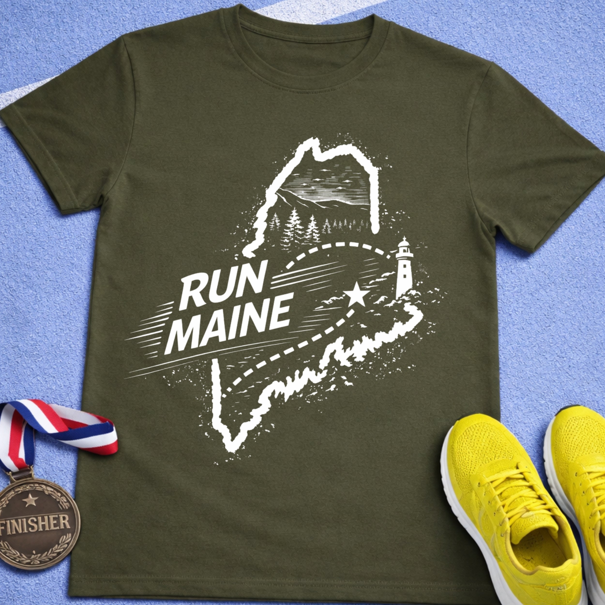 Run Maine T-Shirt