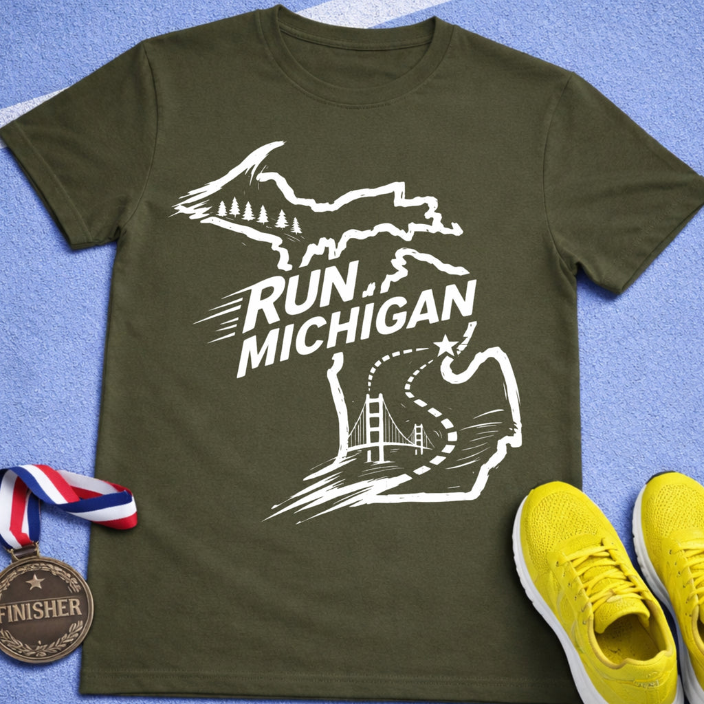 Run Michigan T-Shirt