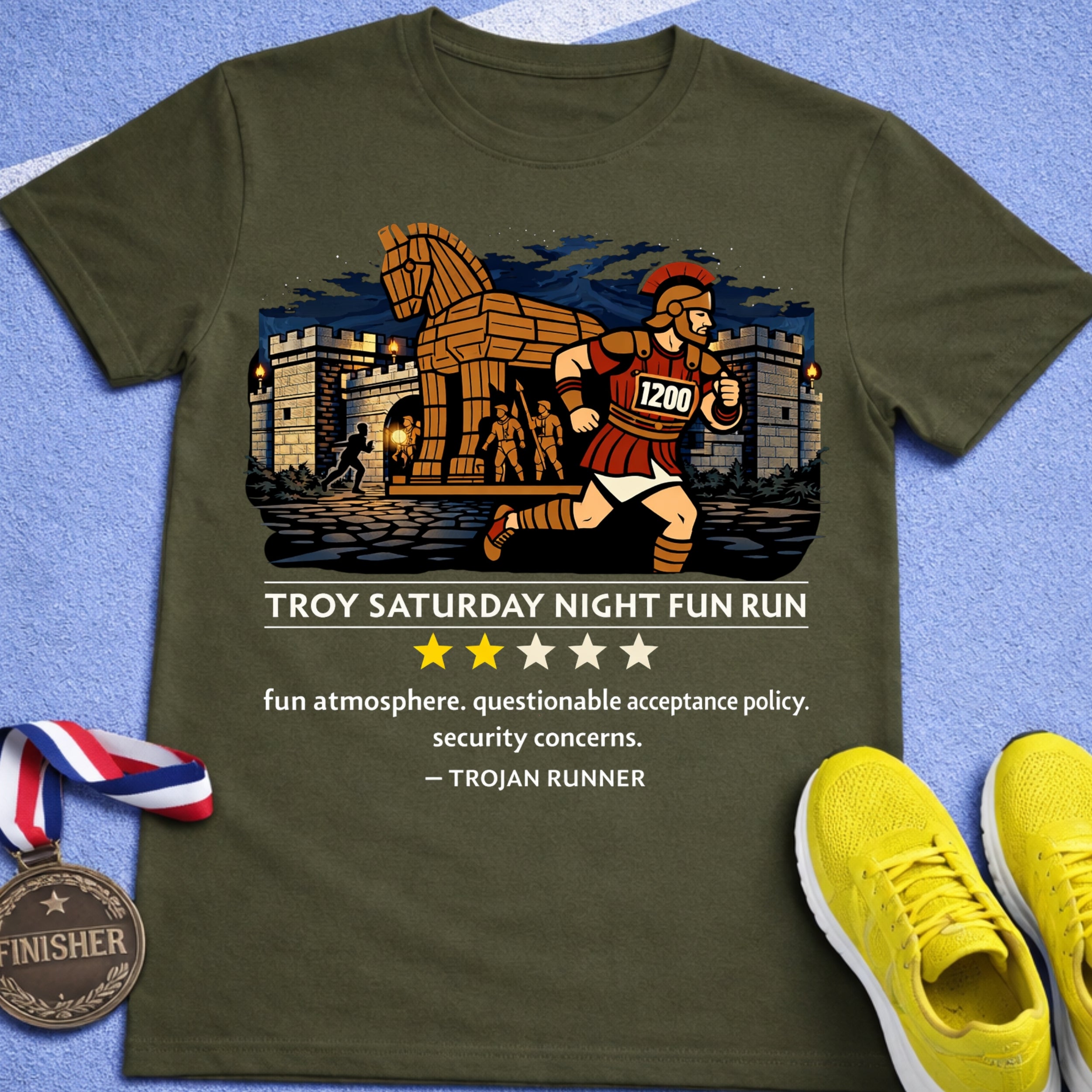 Troy Saturday Night Fun Run T-Shirt