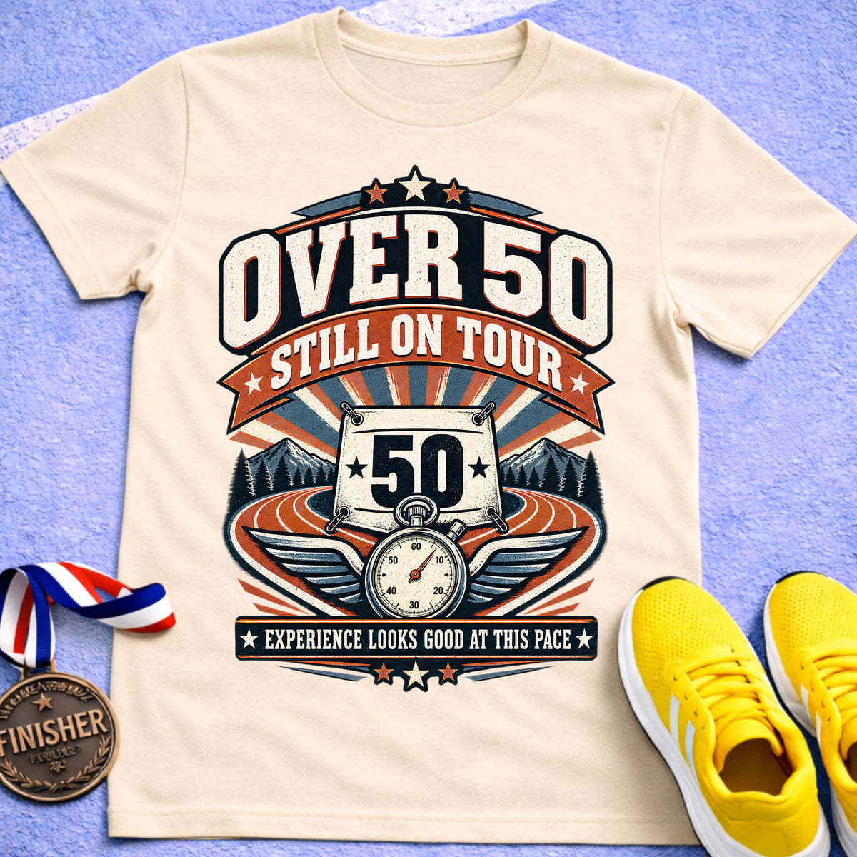 Over 50 Still On Tour T-Shirt