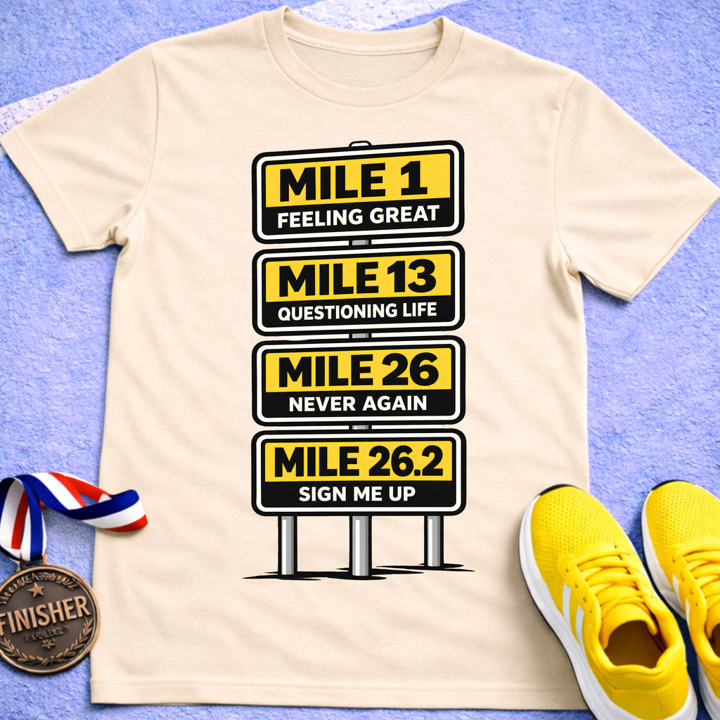Marathon Mile Marker 26.2 T-Shirt