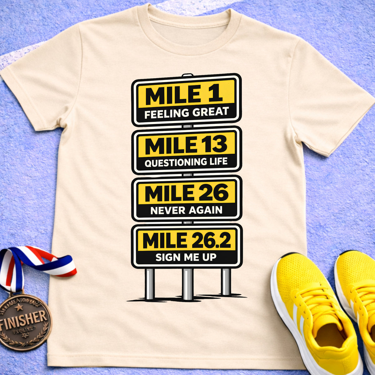 Marathon Mile Marker 26.2 T-Shirt