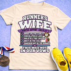 Runner's Wife Winter Support Checklist T-Shirt