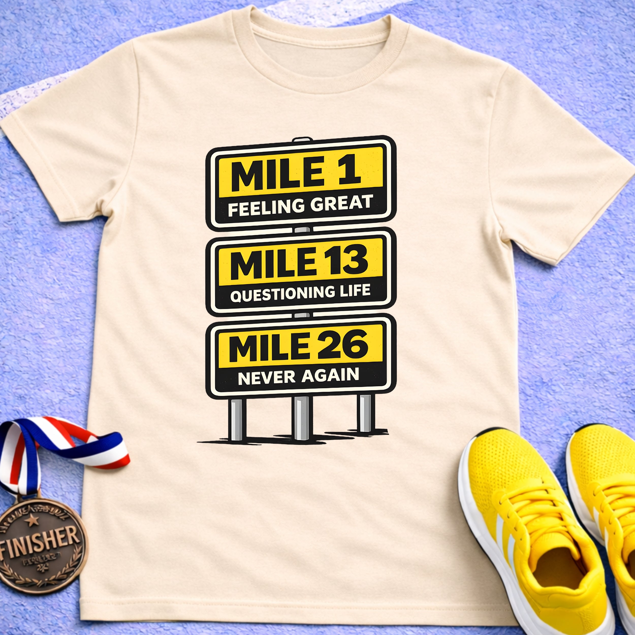 Marathon Mile Marker T-Shirt