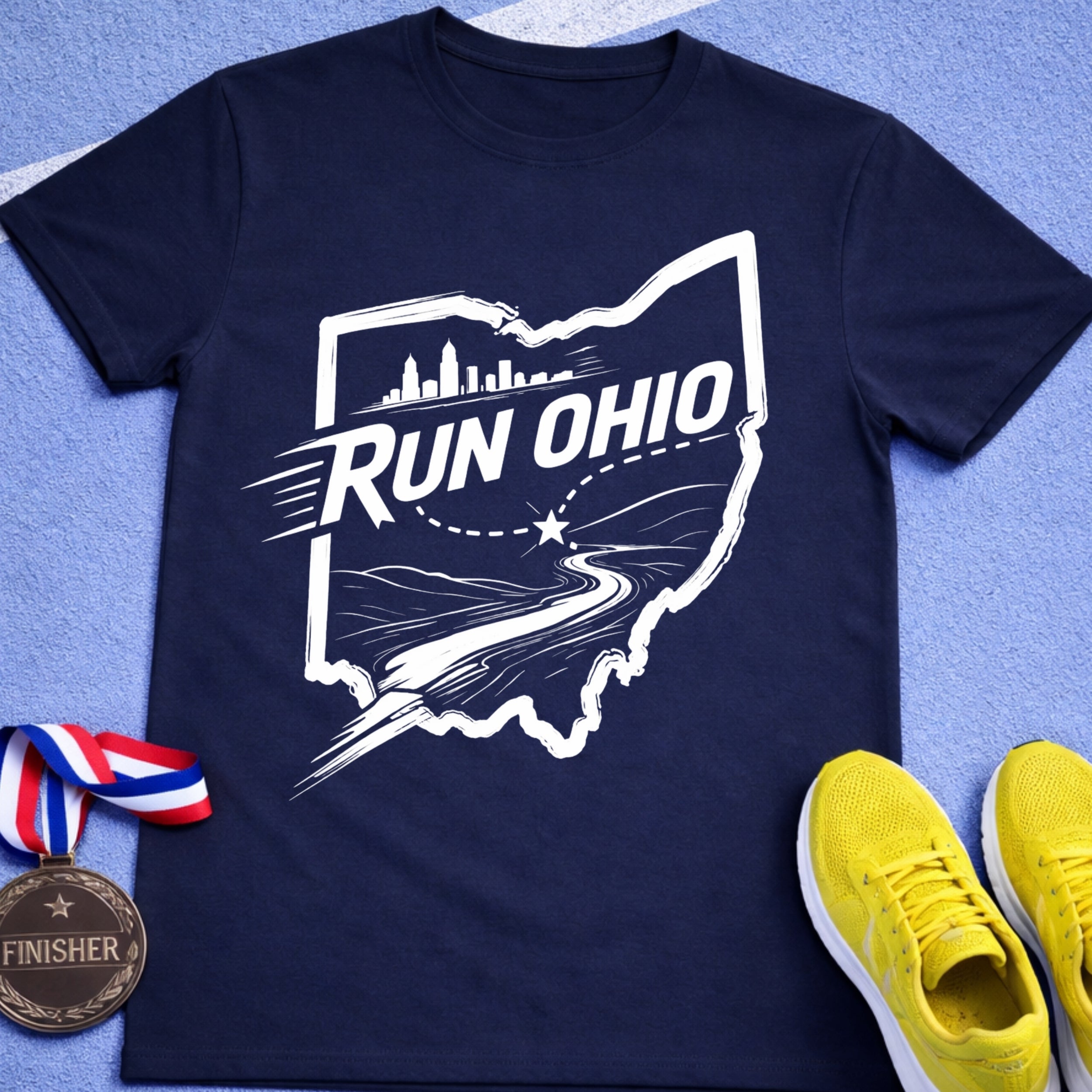 Run Ohio T-Shirt