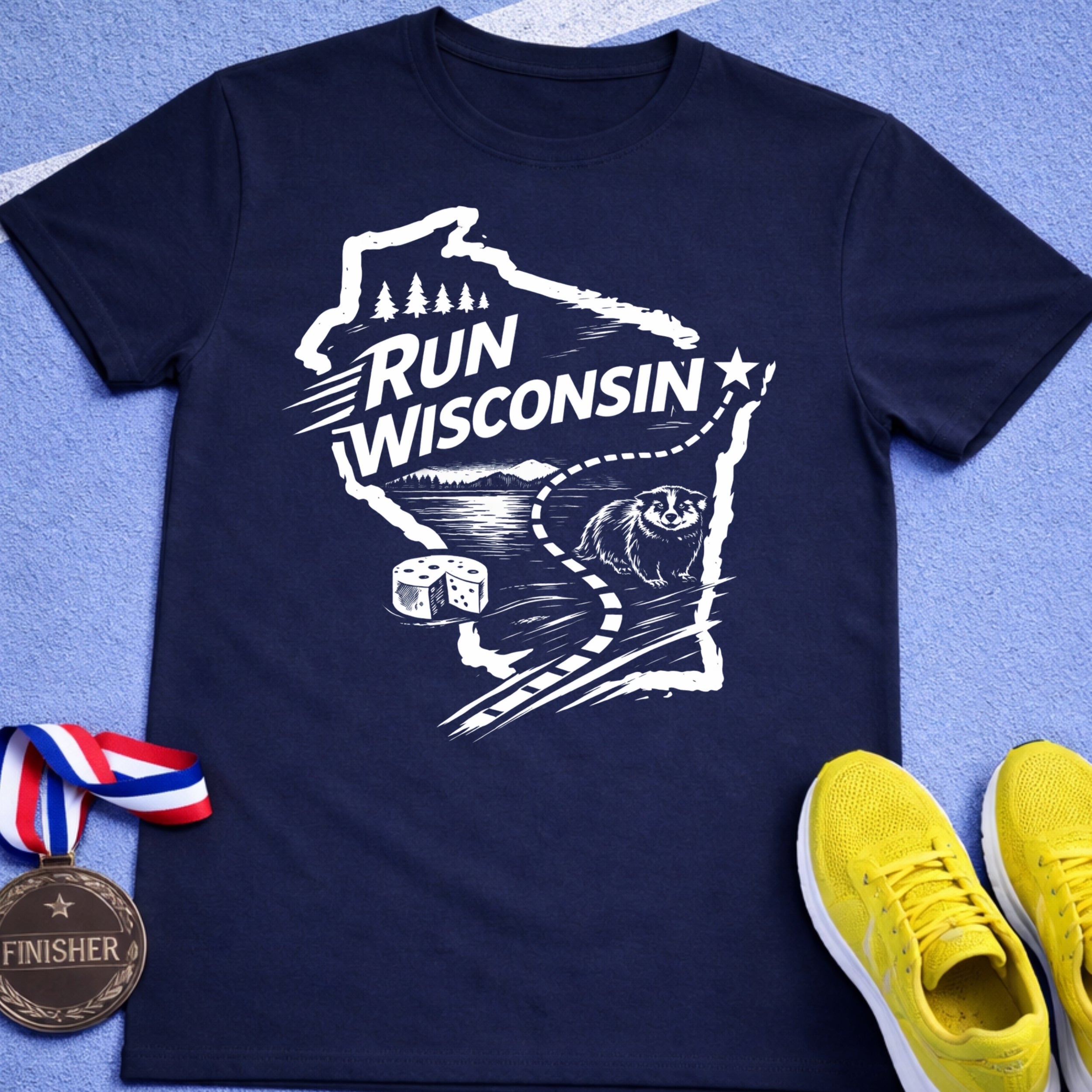Run Wisconsin T-Shirt