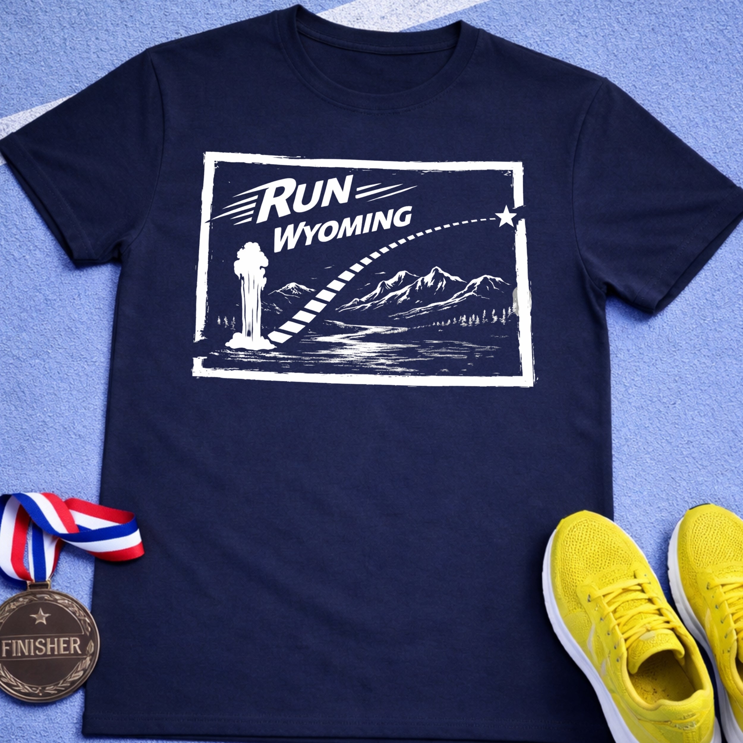 Run Wyoming T-Shirt