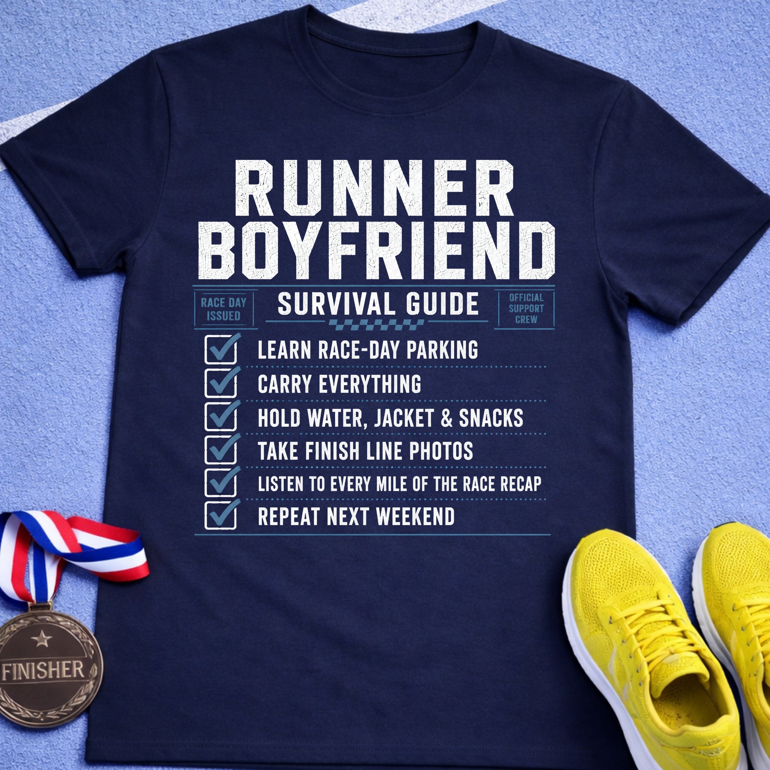 Runner Boyfriend Survival Guide T-Shirt