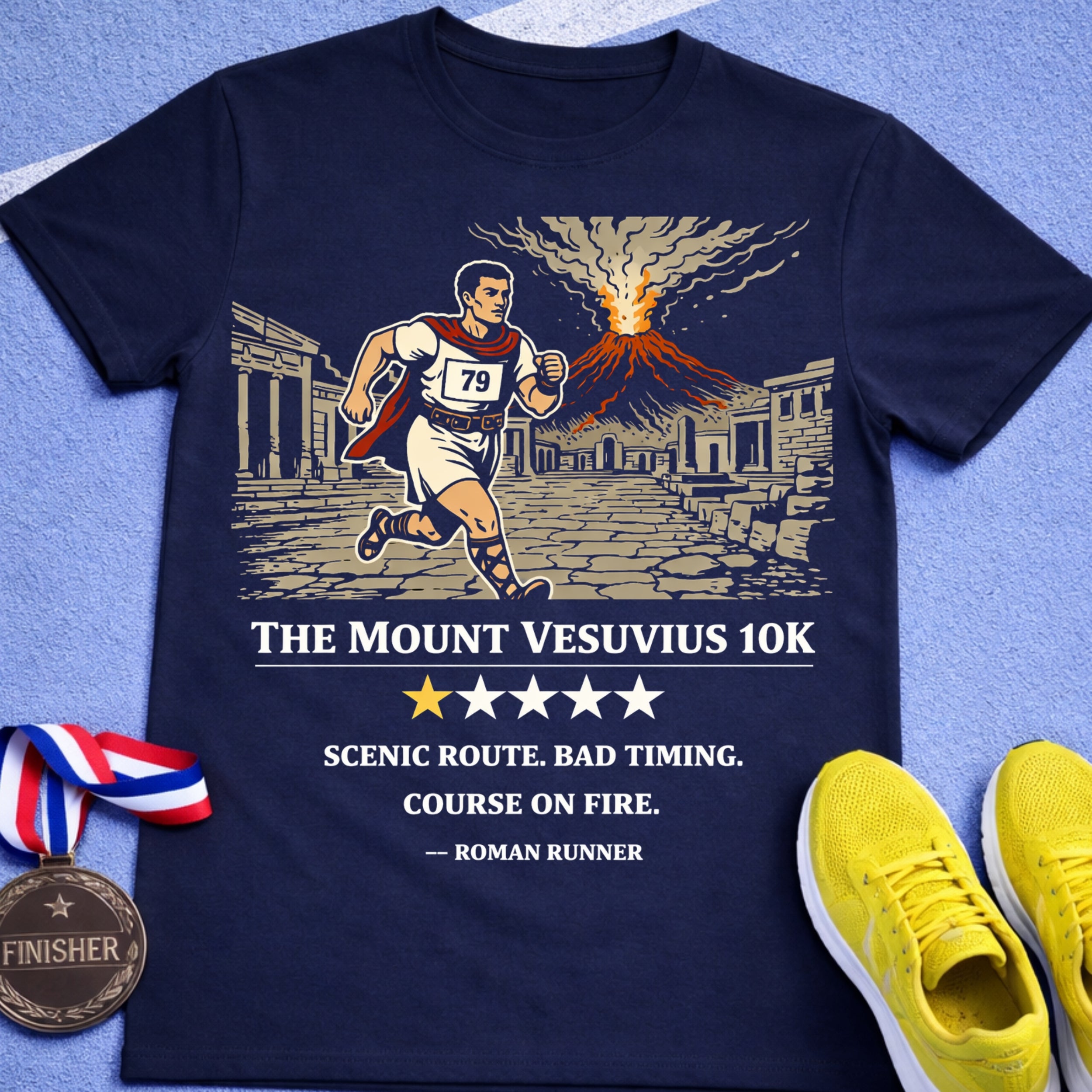 Mount Vesuvius 10K T-Shirt