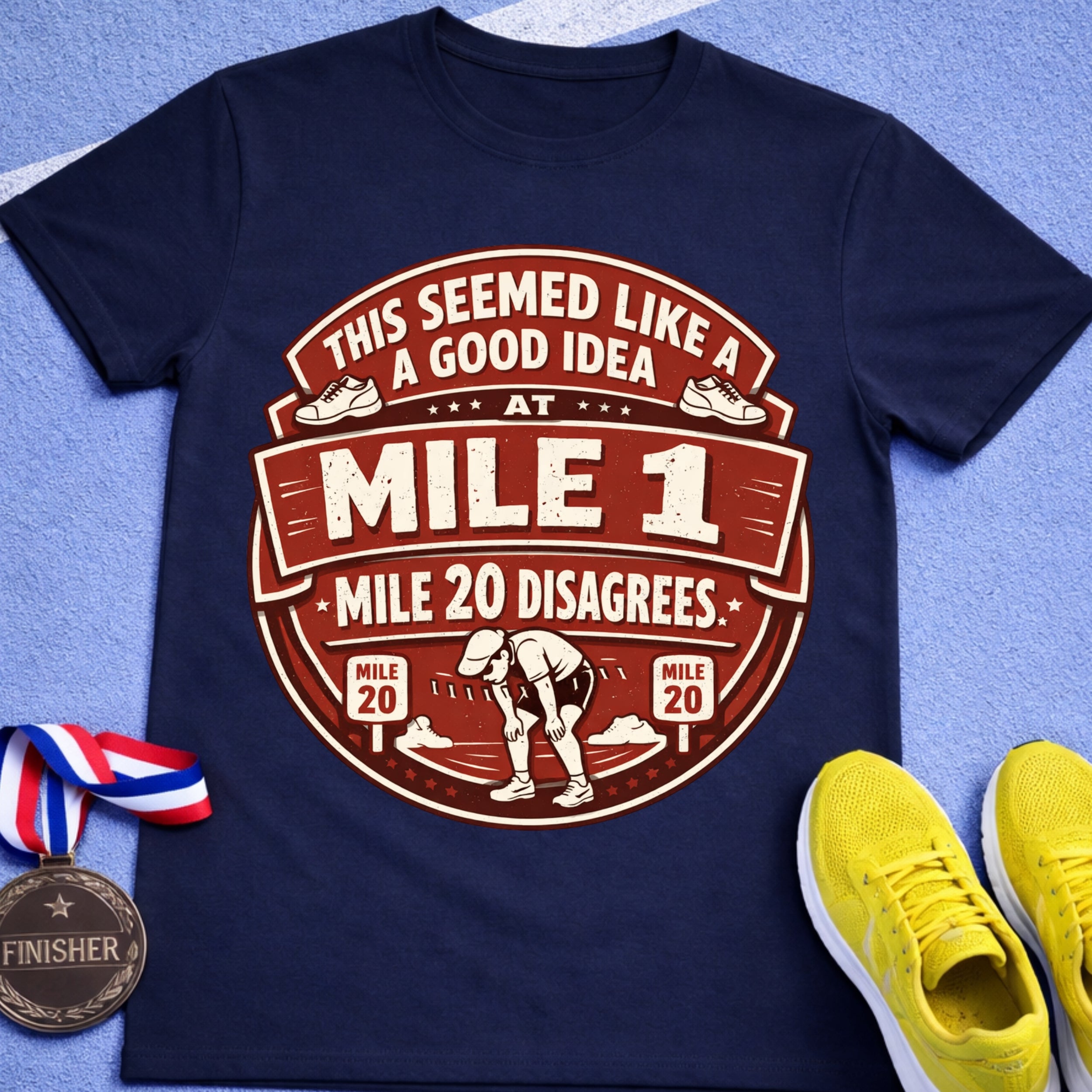 Mile 20 Disagrees T-Shirt