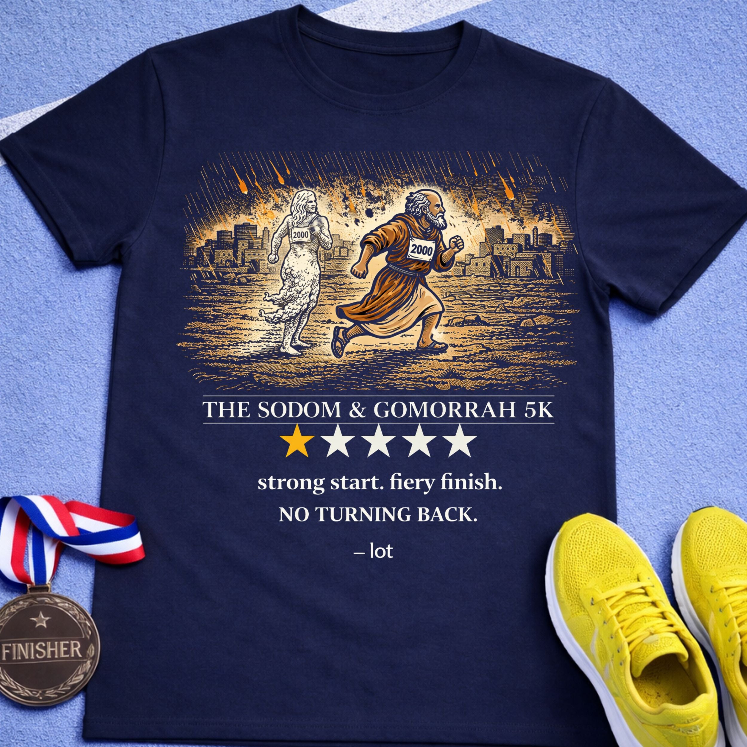 Sodom and Gomorrah 5K T-Shirt