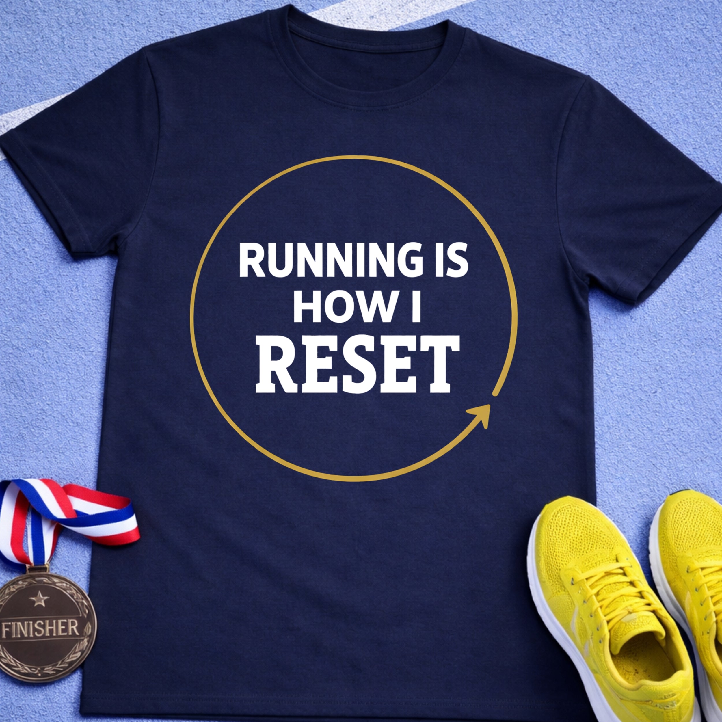 Running Is How I Reset T-Shirt