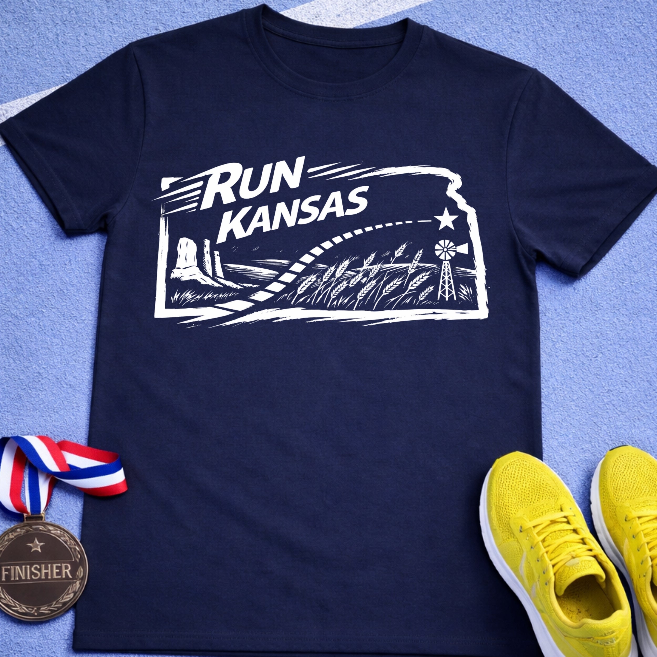 Run Kansas T-Shirt