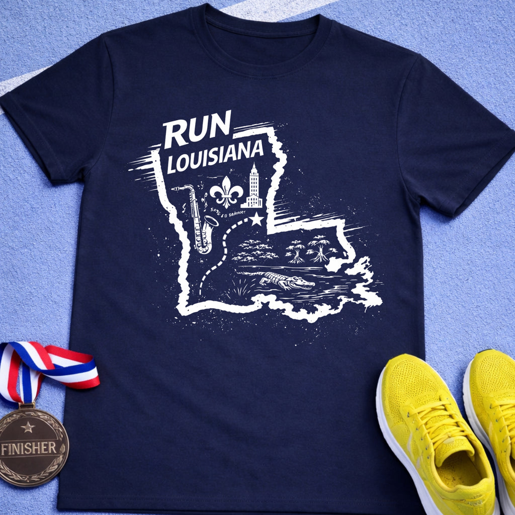 Run Louisiana T-Shirt