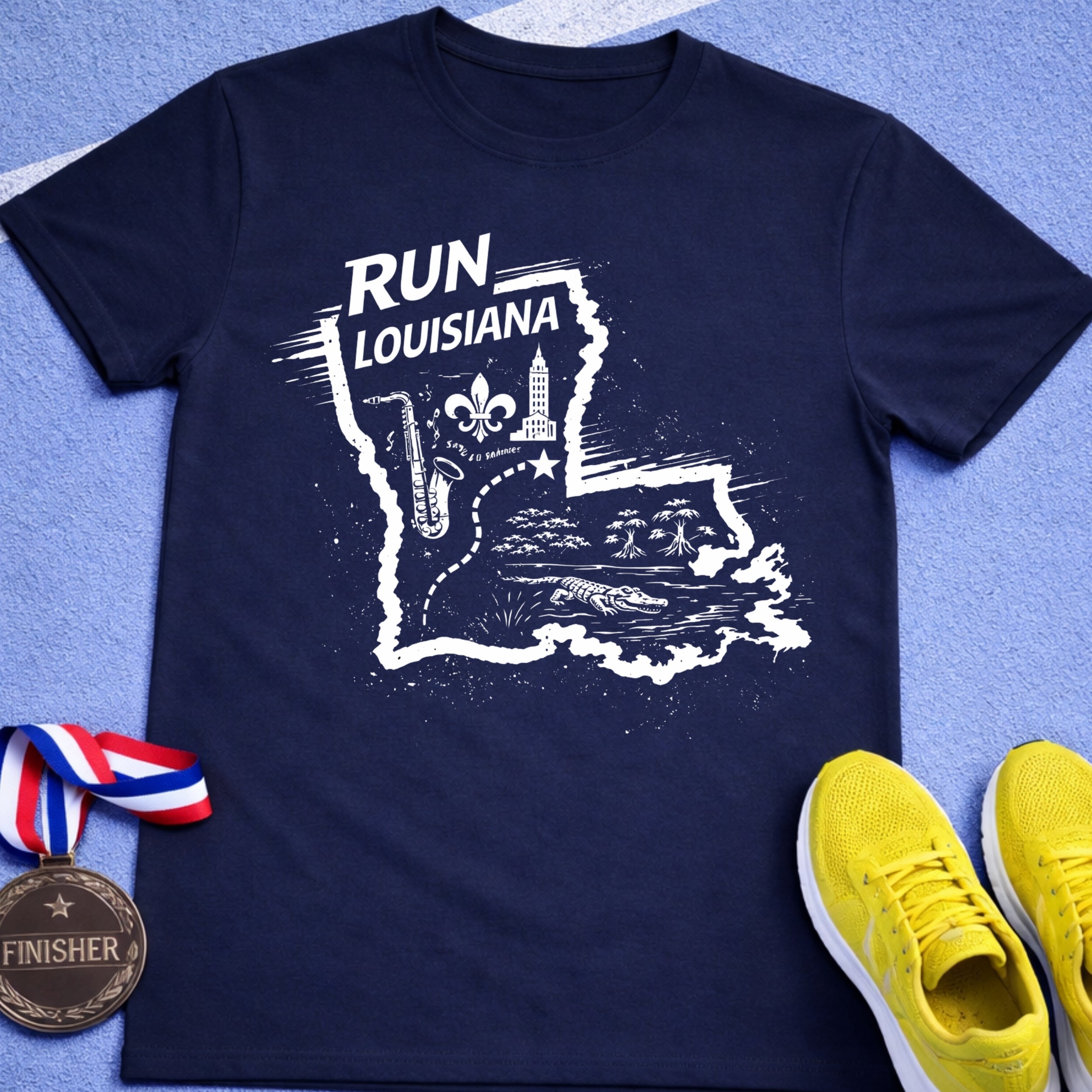 Run Louisiana T-Shirt