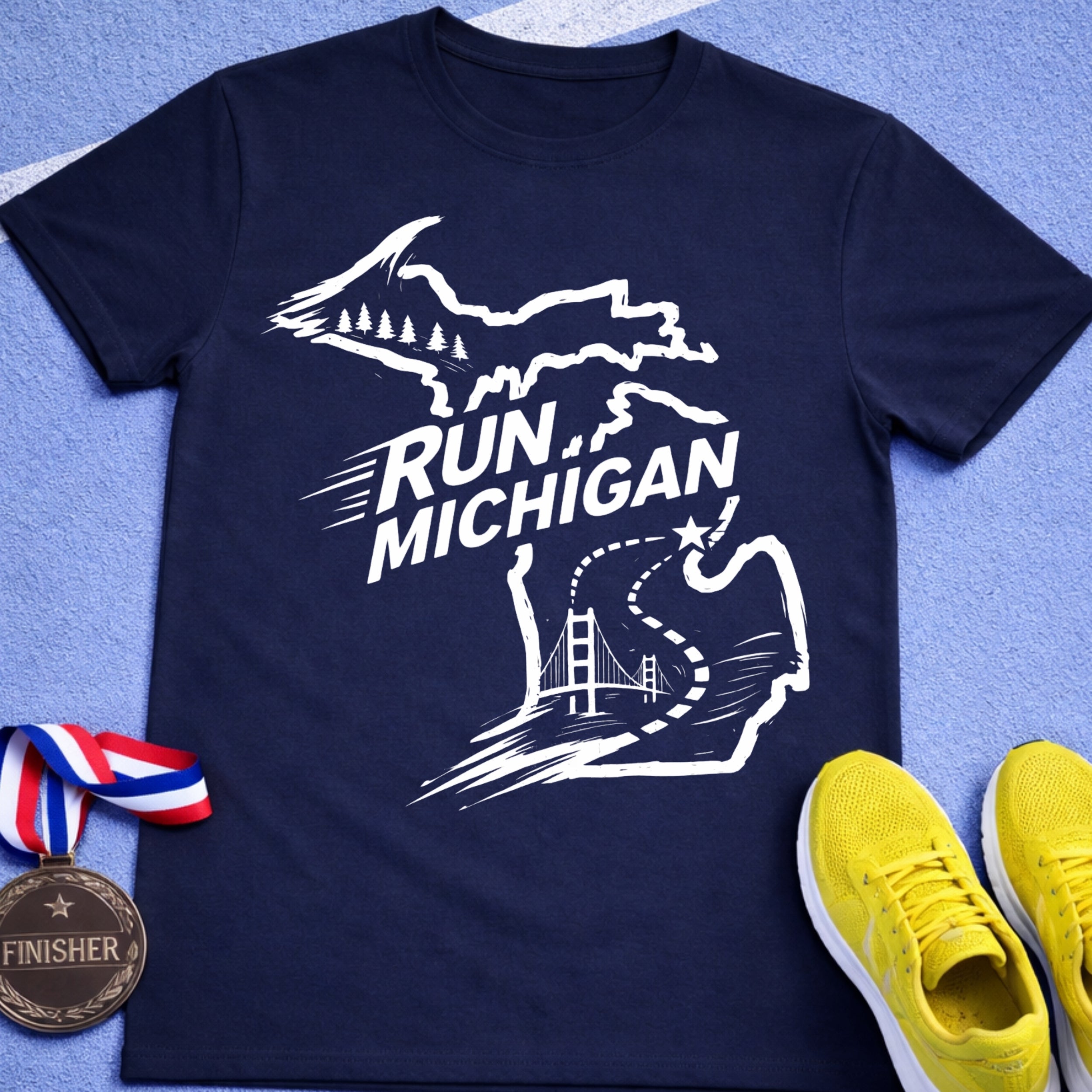 Run Michigan T-Shirt