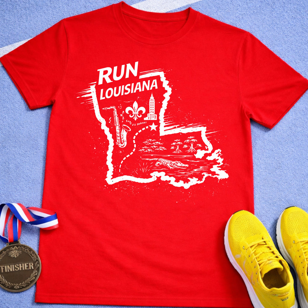 Run Louisiana T-Shirt