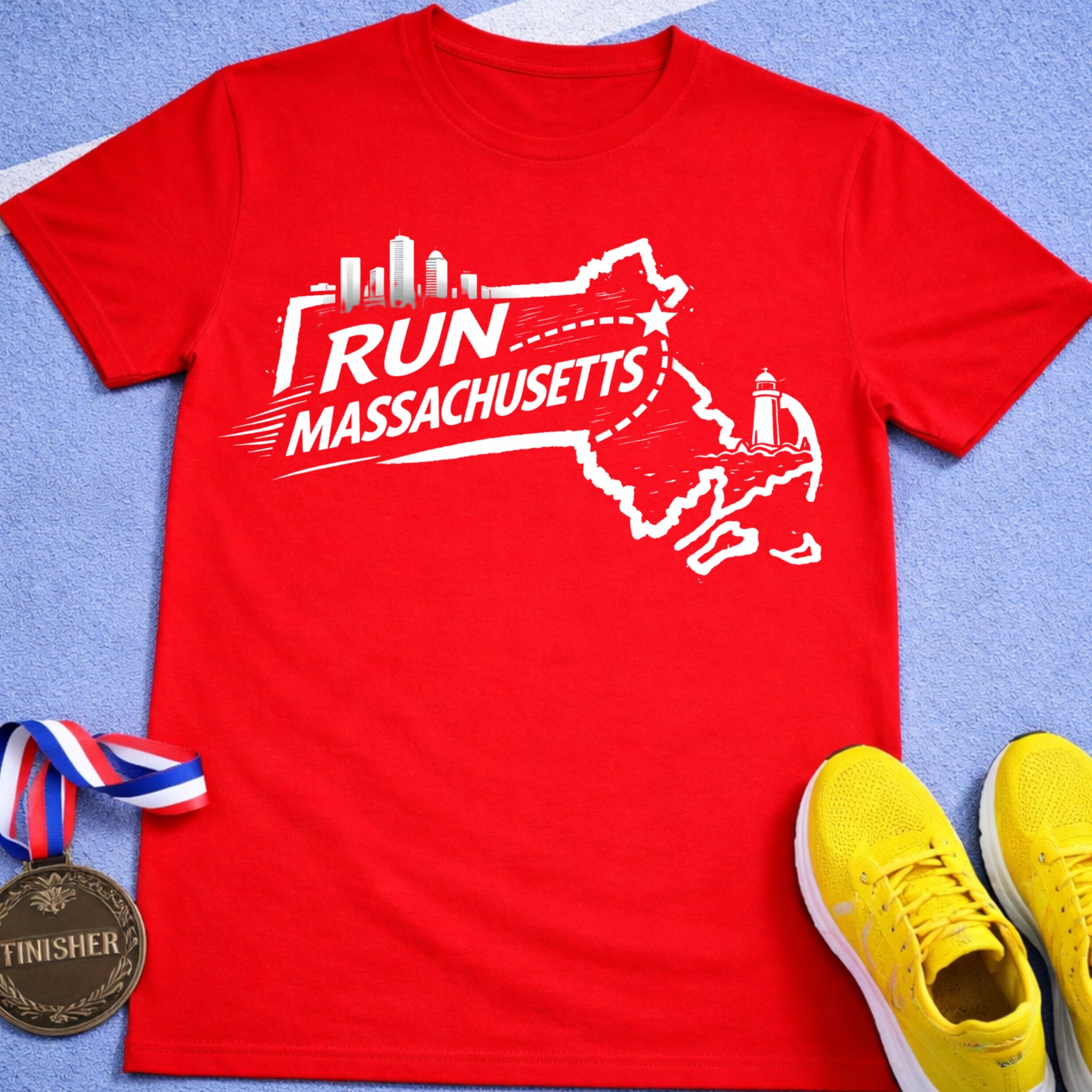 Run Massachusetts T-Shirt