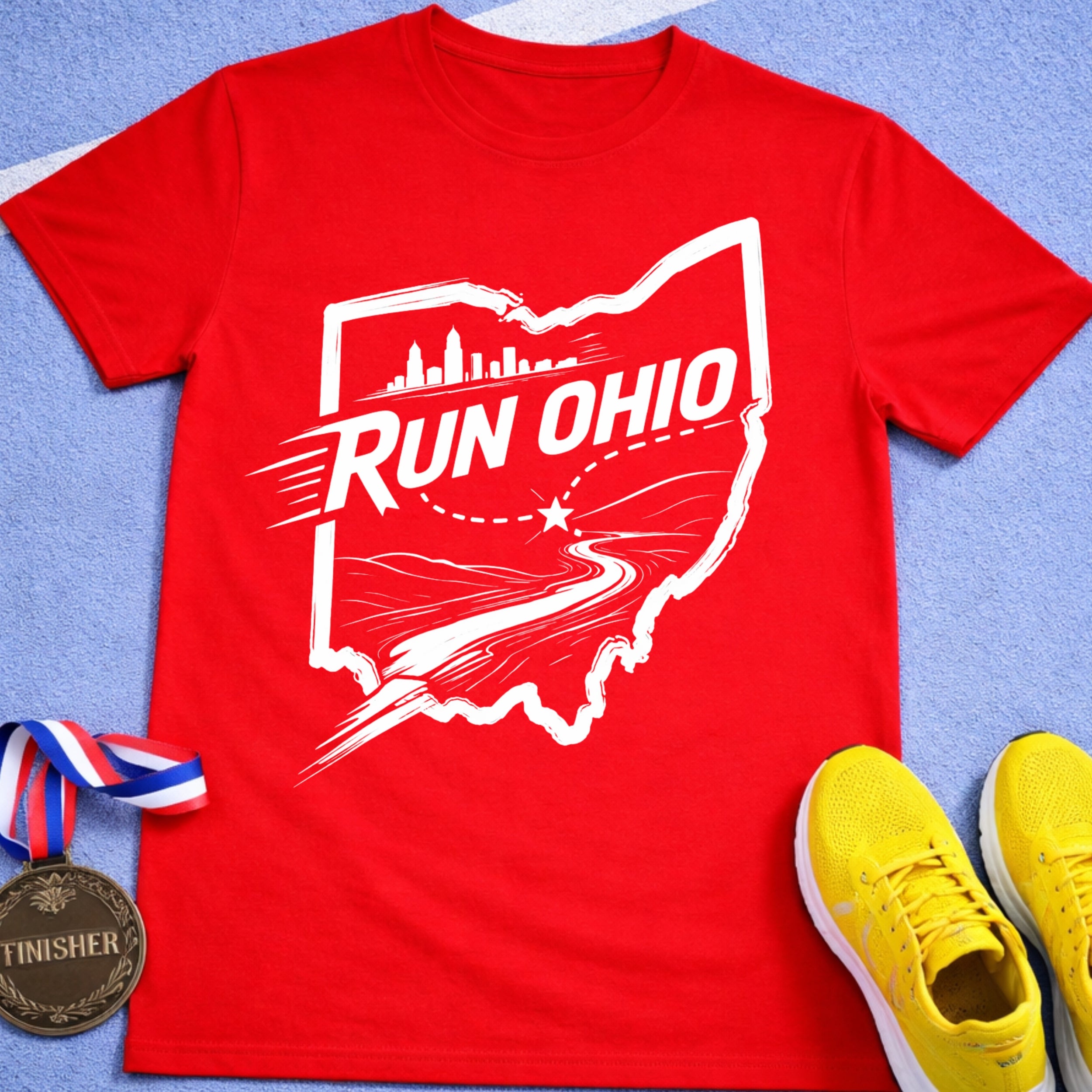 Run Ohio T-Shirt