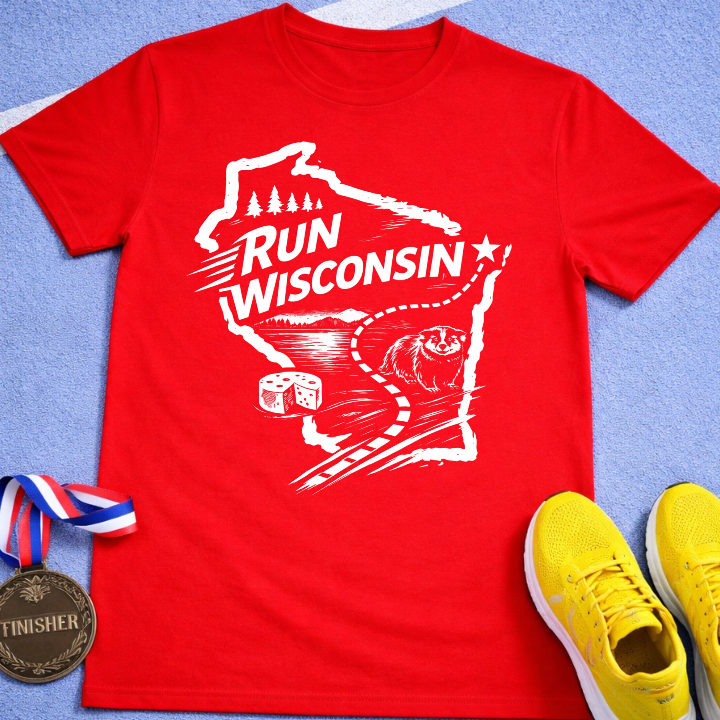 Run Wisconsin T-Shirt