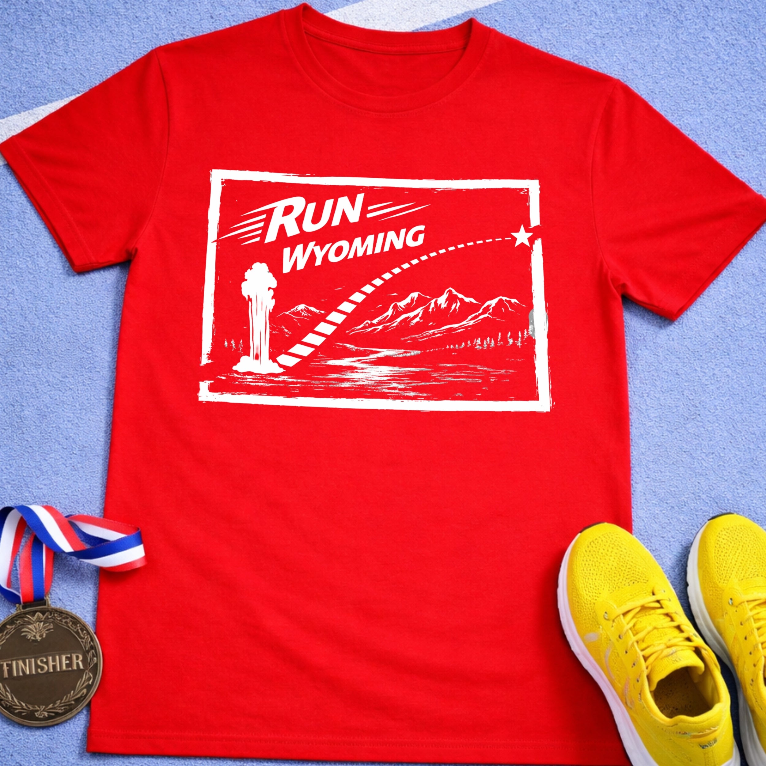 Run Wyoming T-Shirt