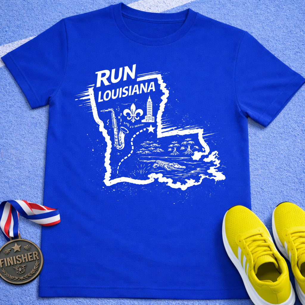 Run Louisiana T-Shirt