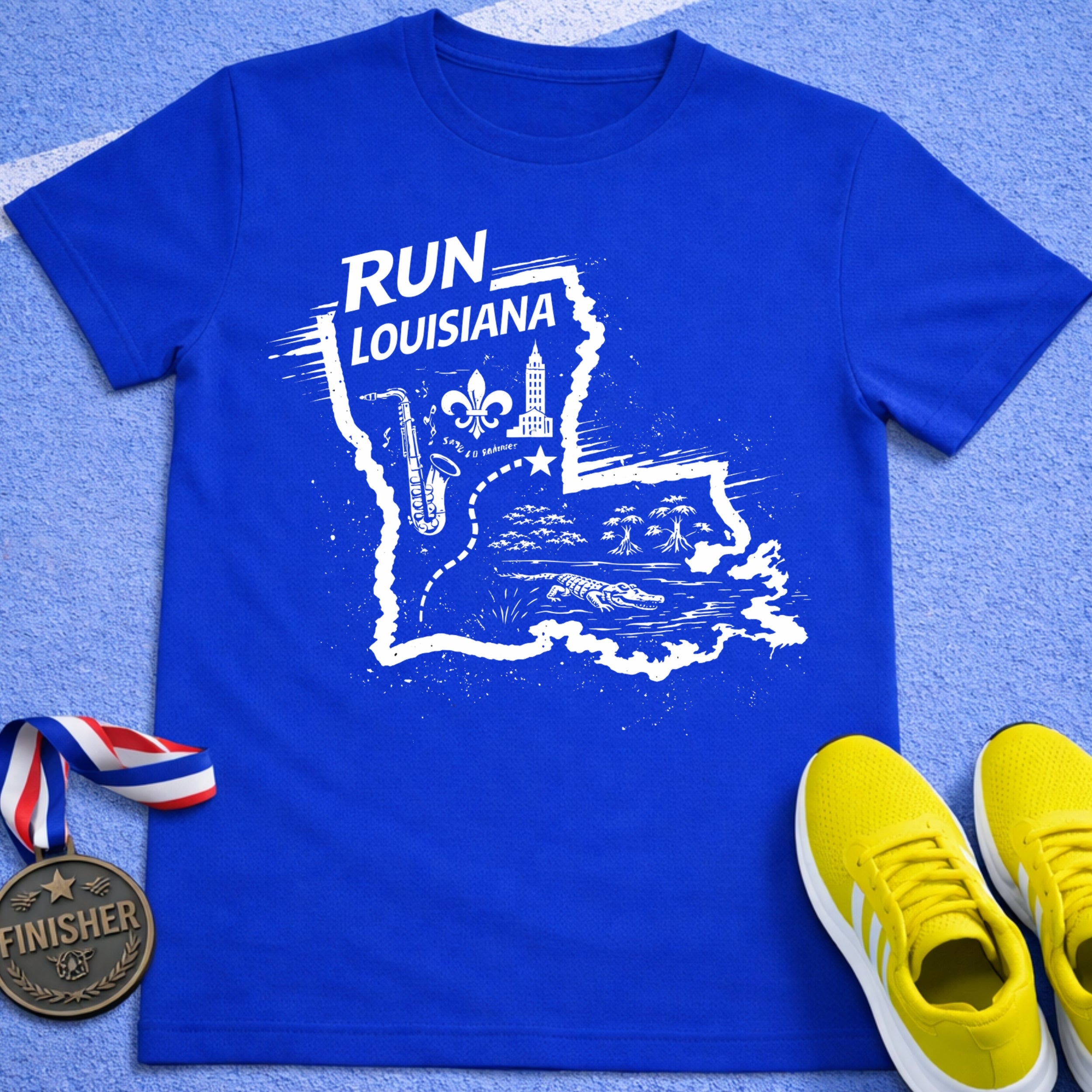 Run Louisiana T-Shirt