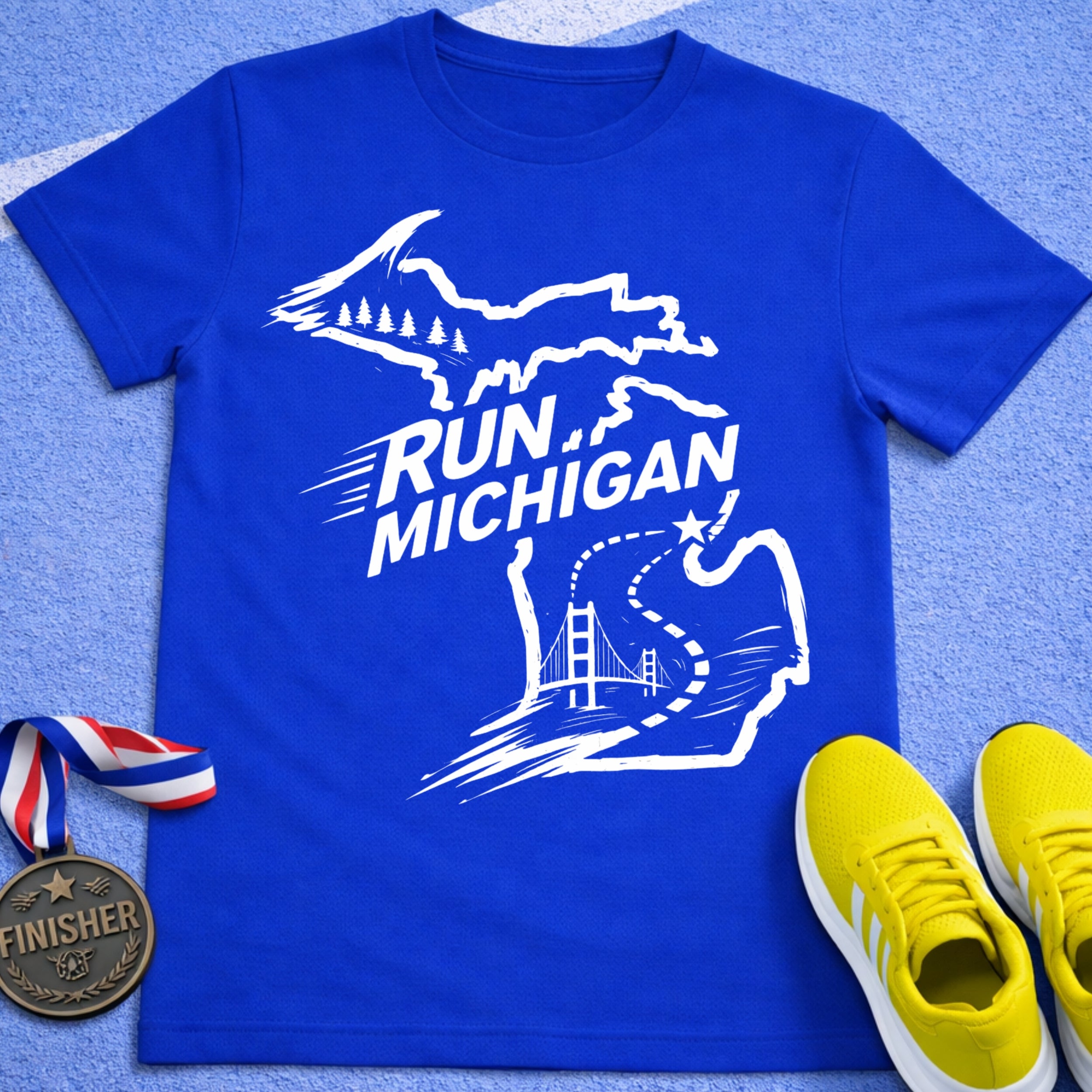 Run Michigan T-Shirt