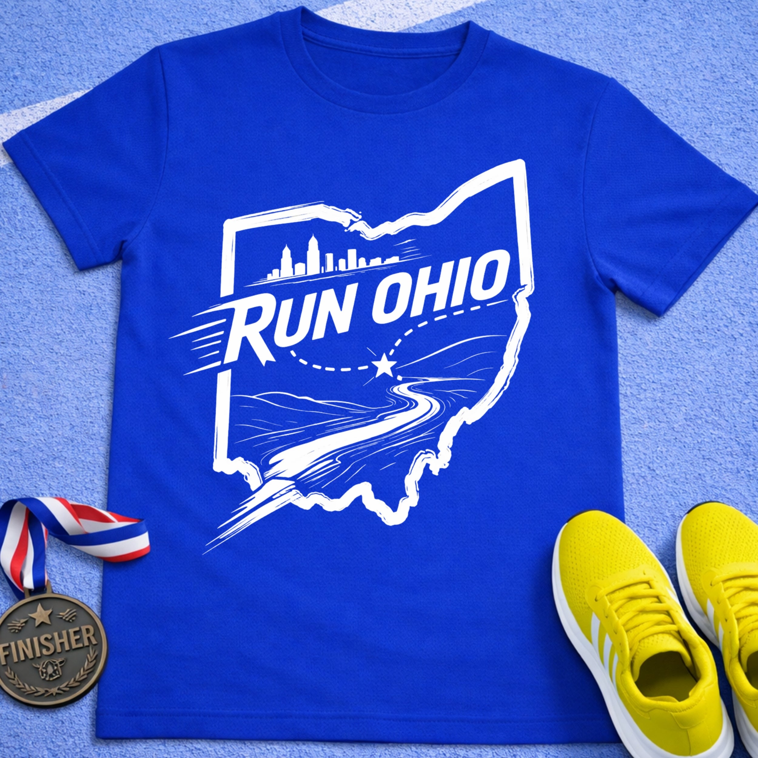 Run Ohio T-Shirt