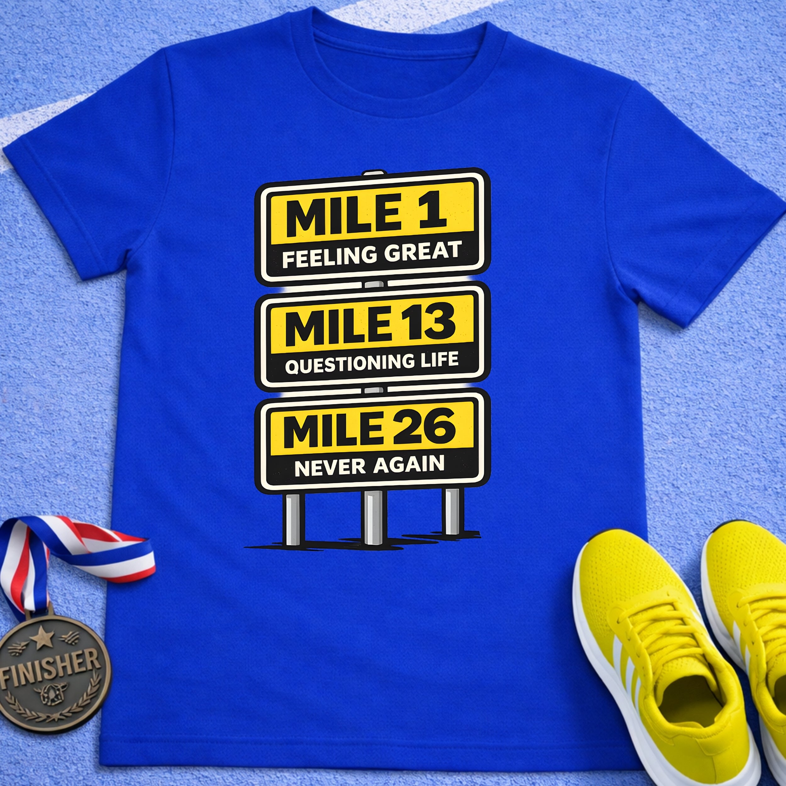 Marathon Mile Marker T-Shirt